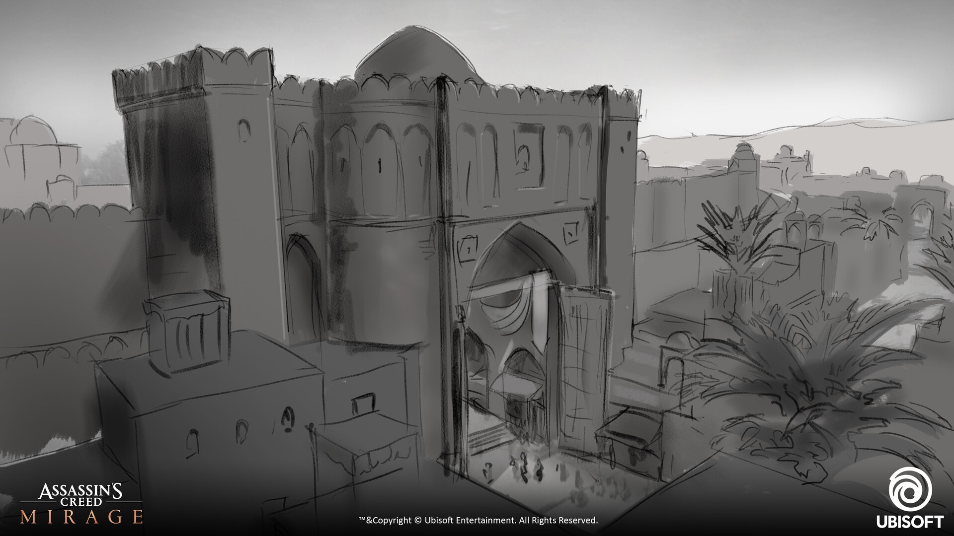 Assassin's Creed Mirage - Fortifications et portes par enoisette