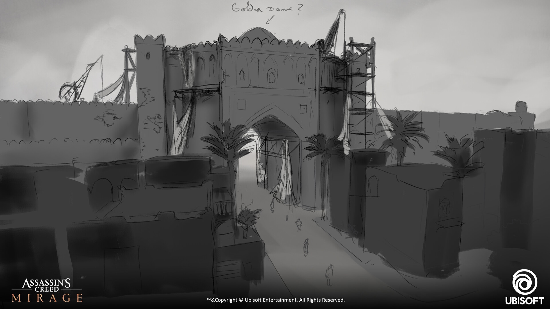 Assassin's Creed Mirage - Fortifications et portes par enoisette
