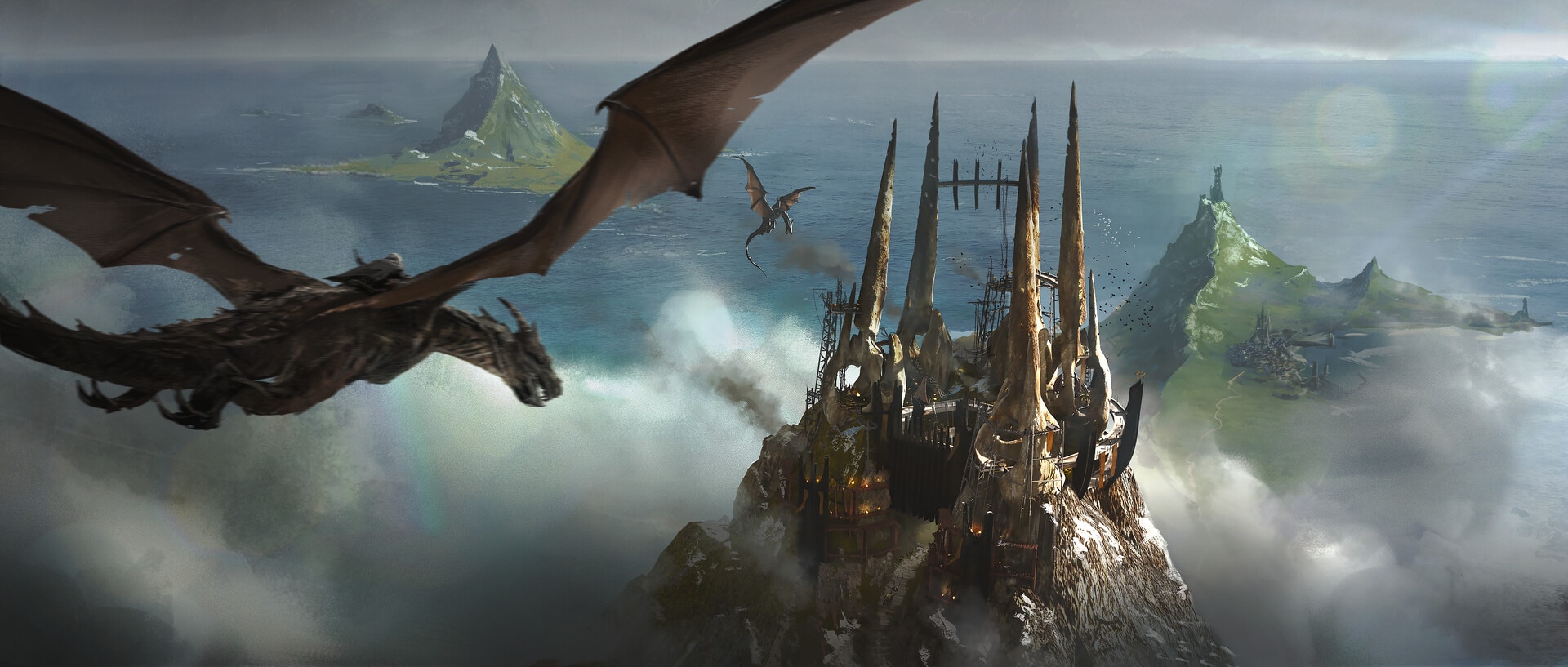 Dragonrider Island par enoisette