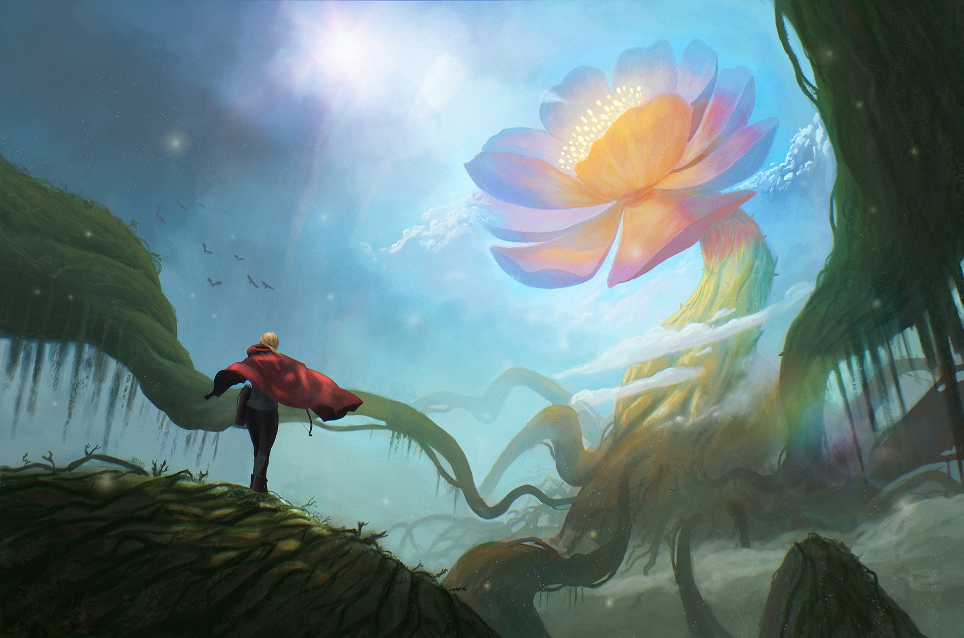 Paysage Fantasy par lord_tabouret