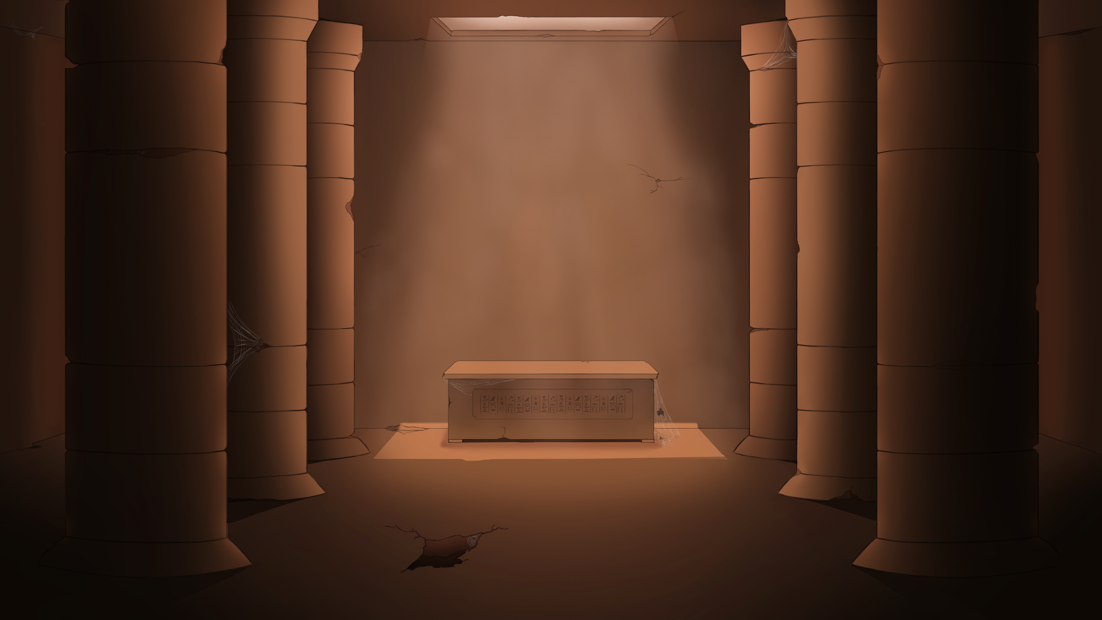 Égypte Temple par hydrust