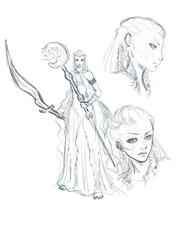 Charadesign - Elden Ring - Mon perso par nogarra