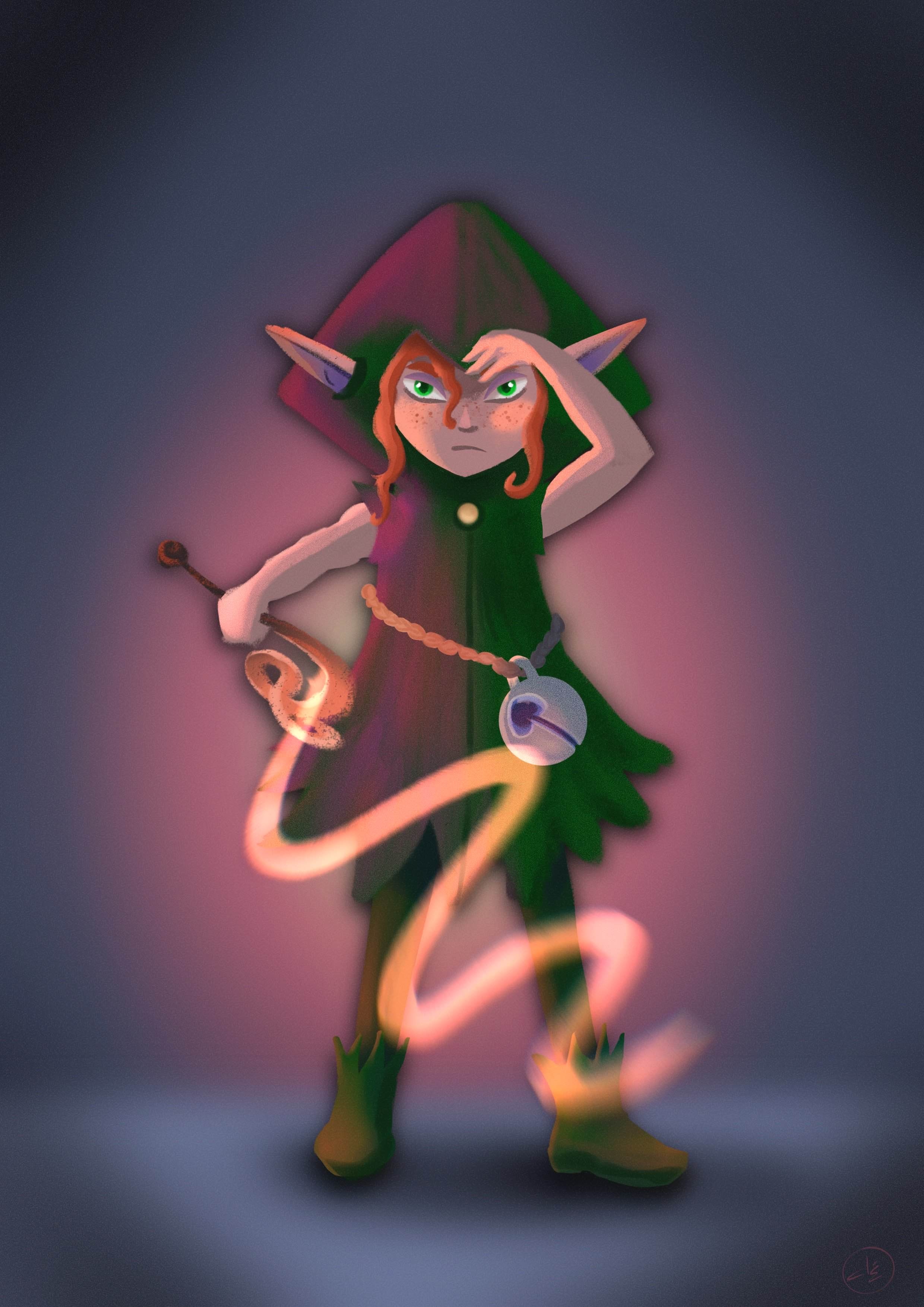 Personnage cartoon par CleWolf