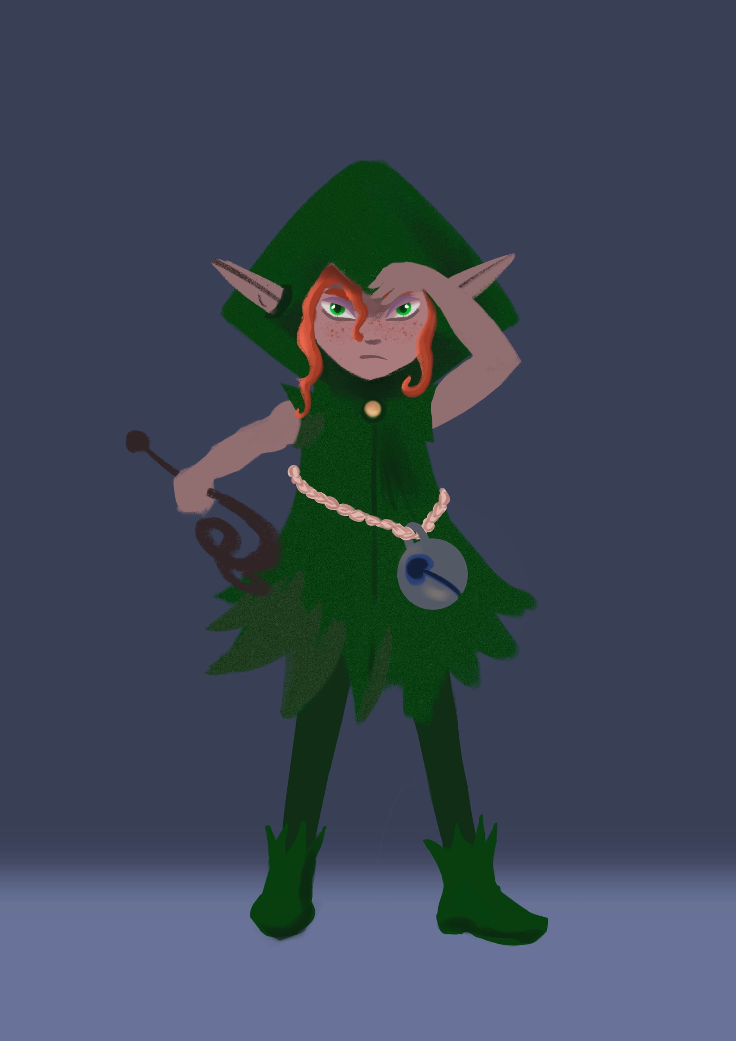 Personnage cartoon par CleWolf