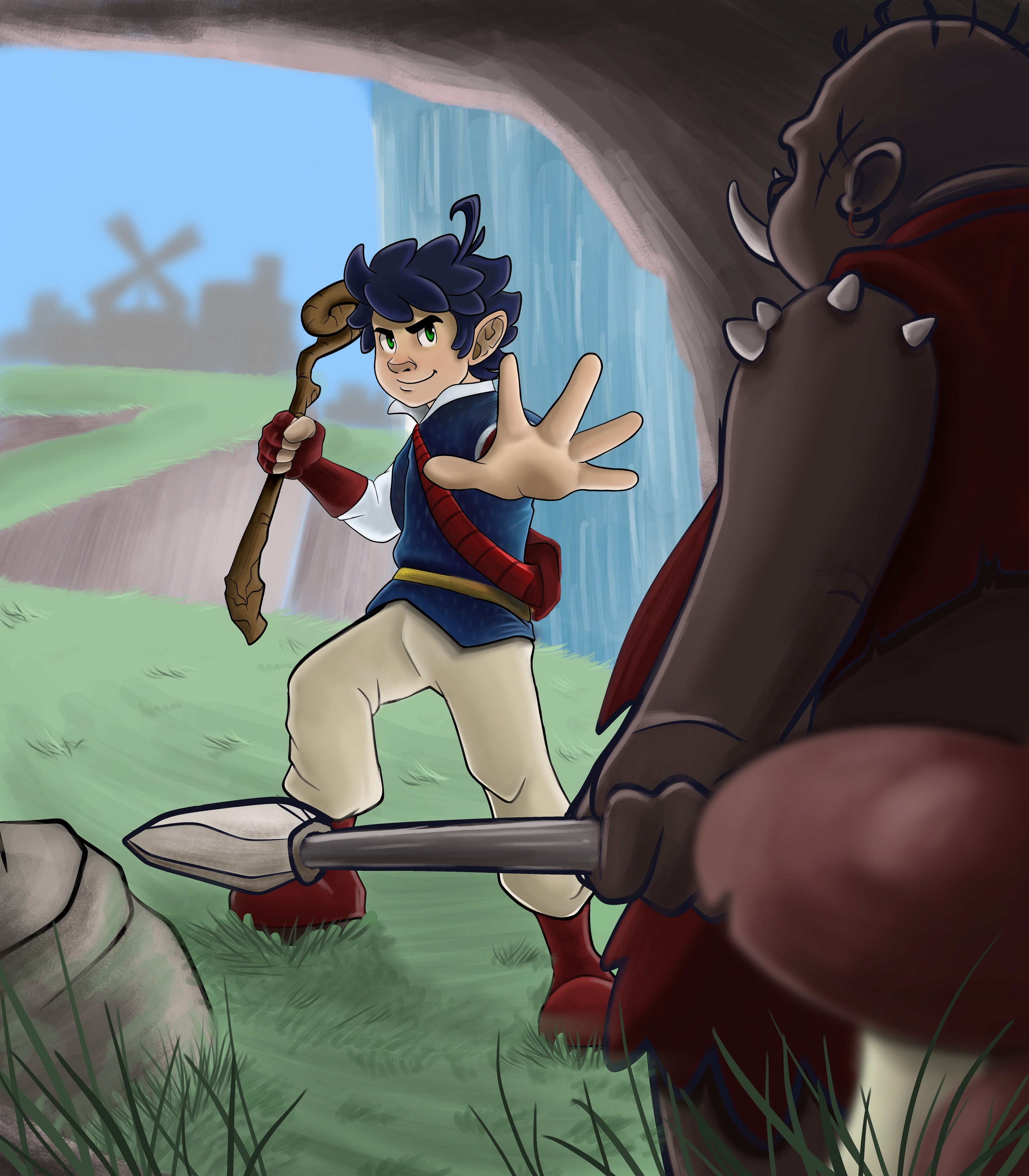 Elfe mage en pleine quête ! par Guismo