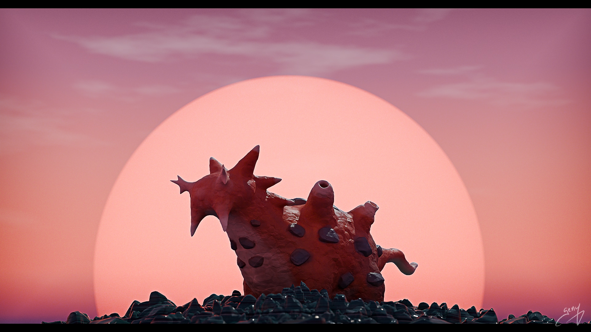 ESCARGOT-CORAIL par geny