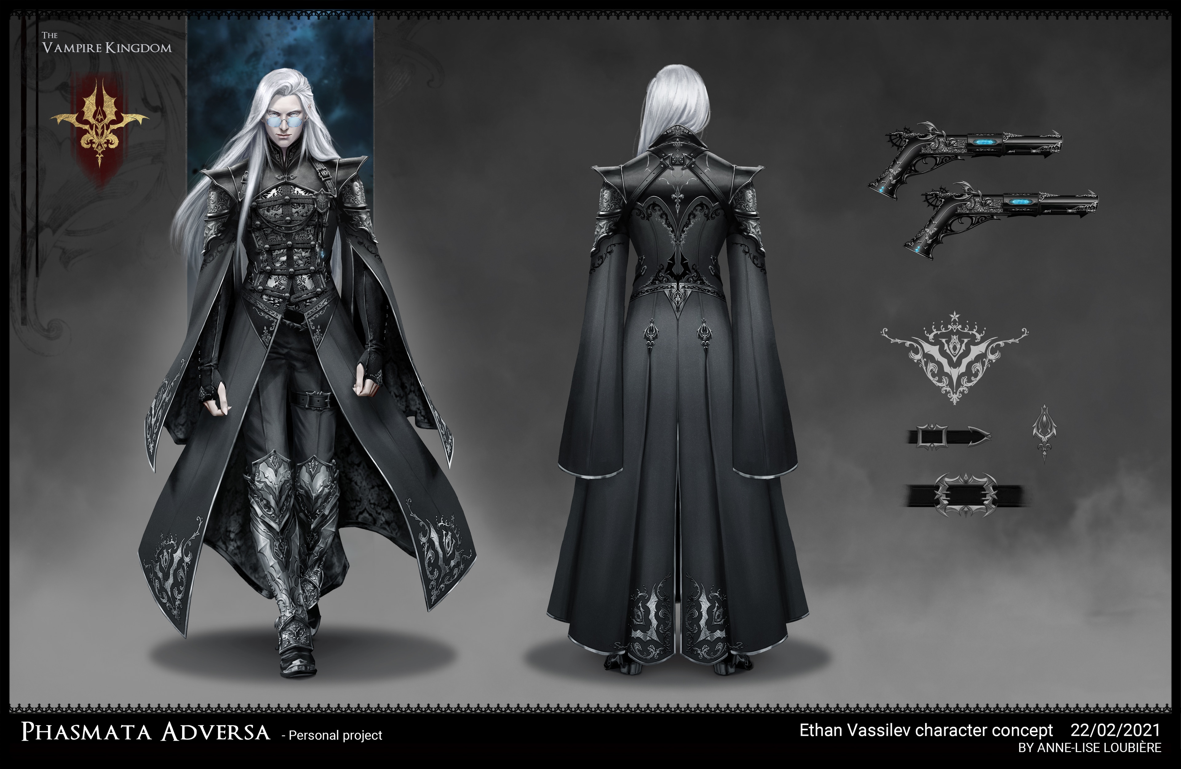 Chara design - Ethan Vassilev par carnevilcat