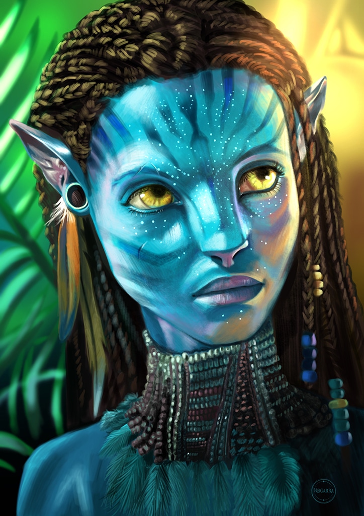 Etude Neytiri par nogarra