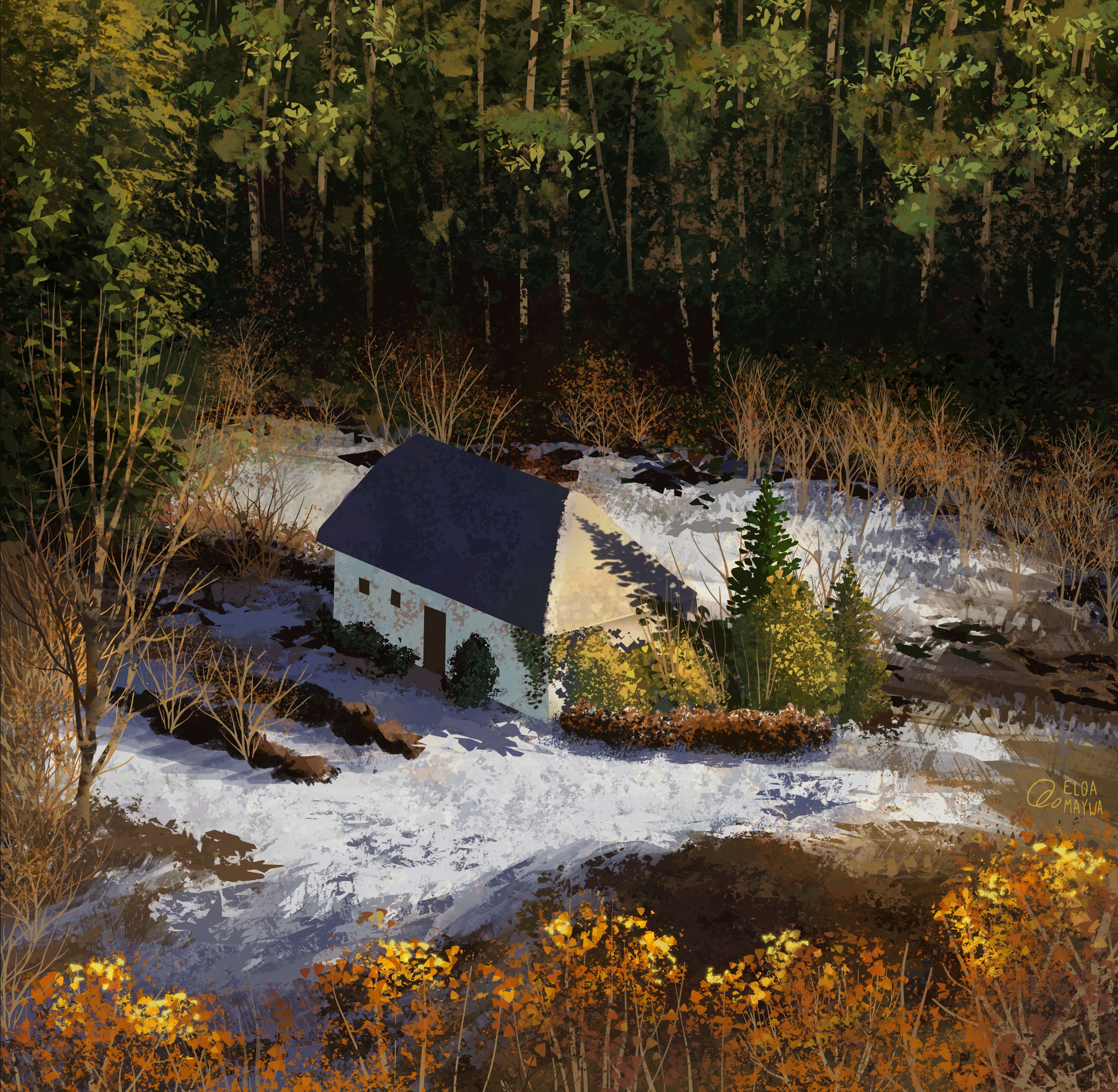 Etude de printemps par Eloa Maywa