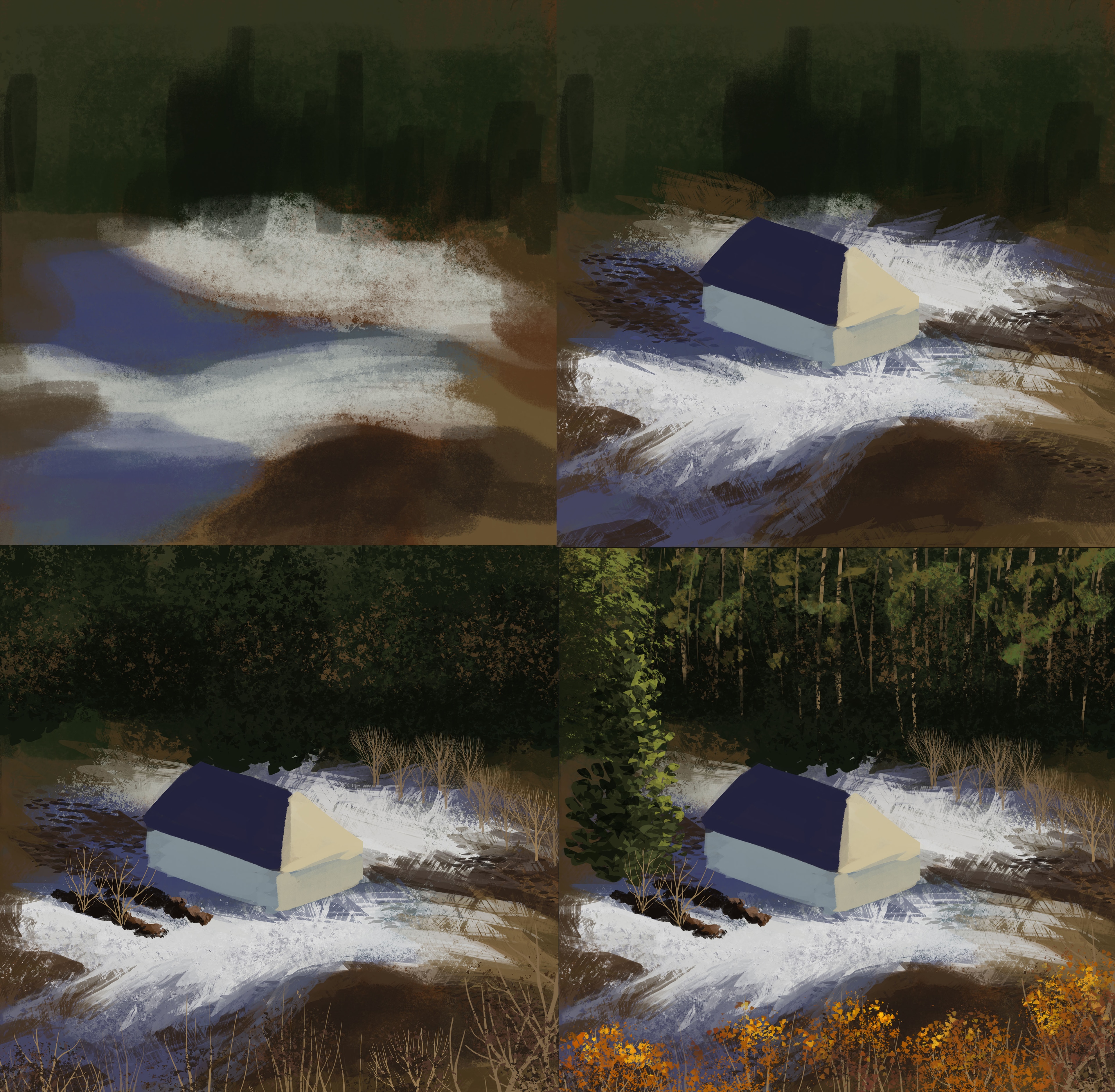 Etude de printemps par Eloa Maywa