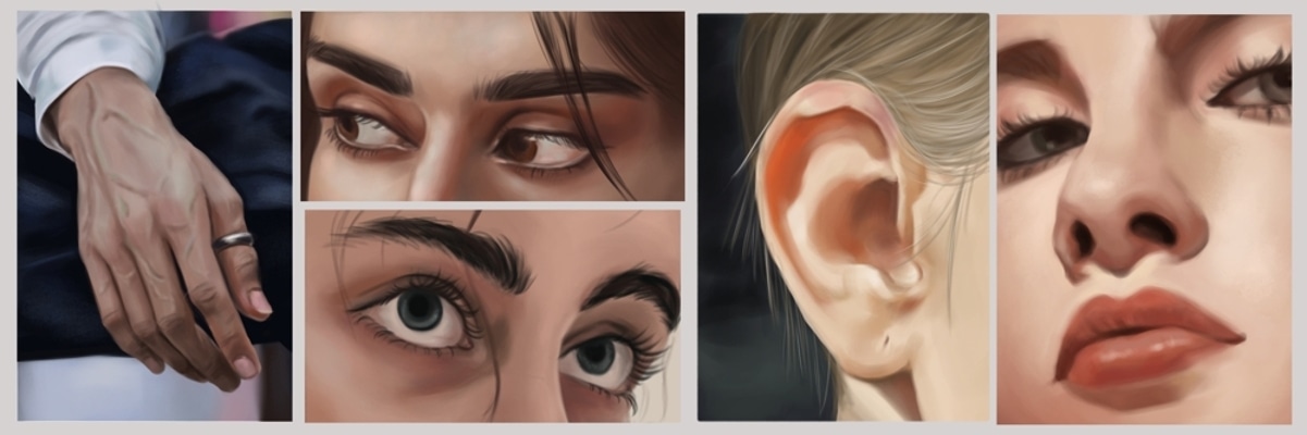 Etudes couleurs random pendant une période d'ennui par Azaelis