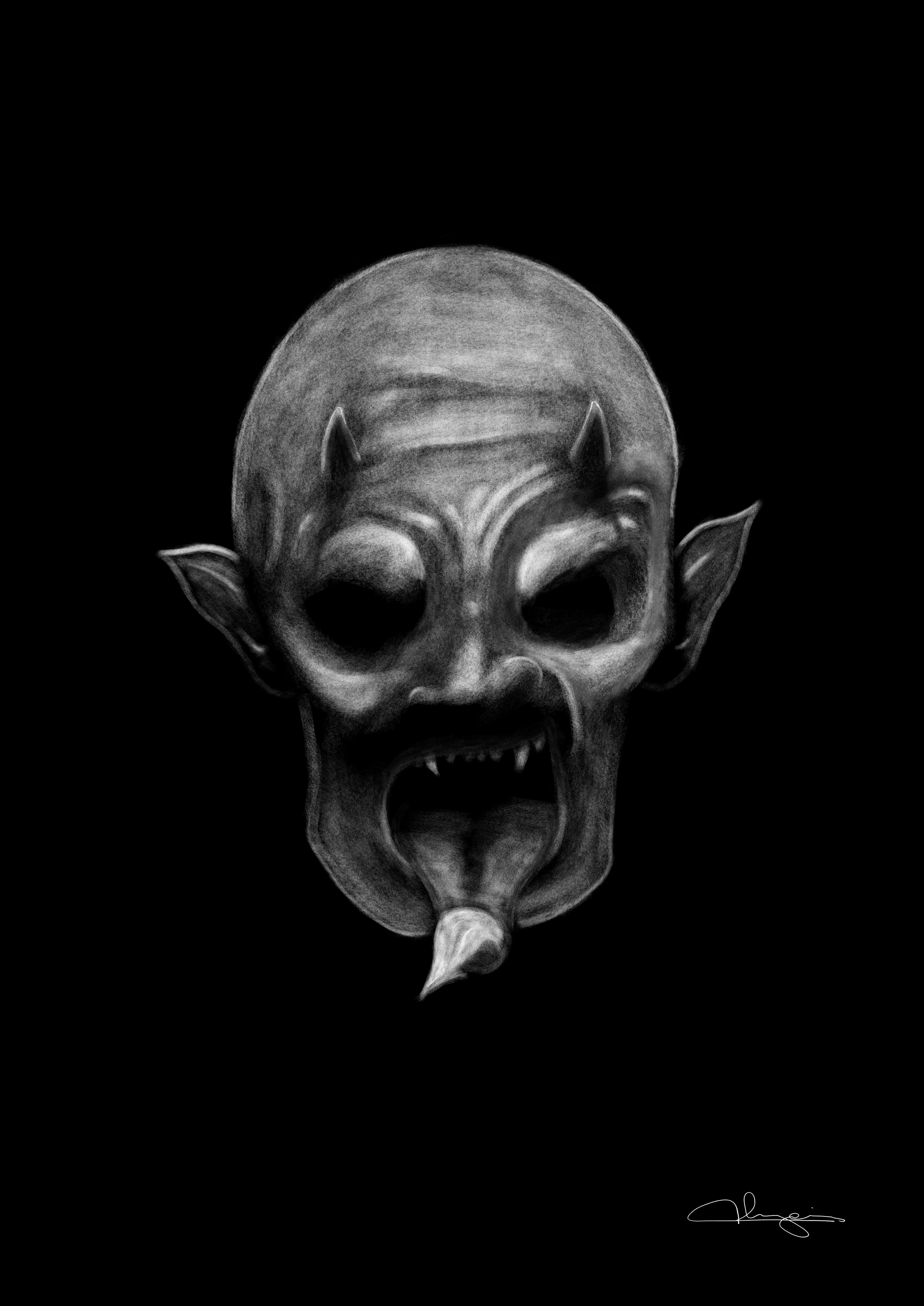Charcoal test par franco_dino