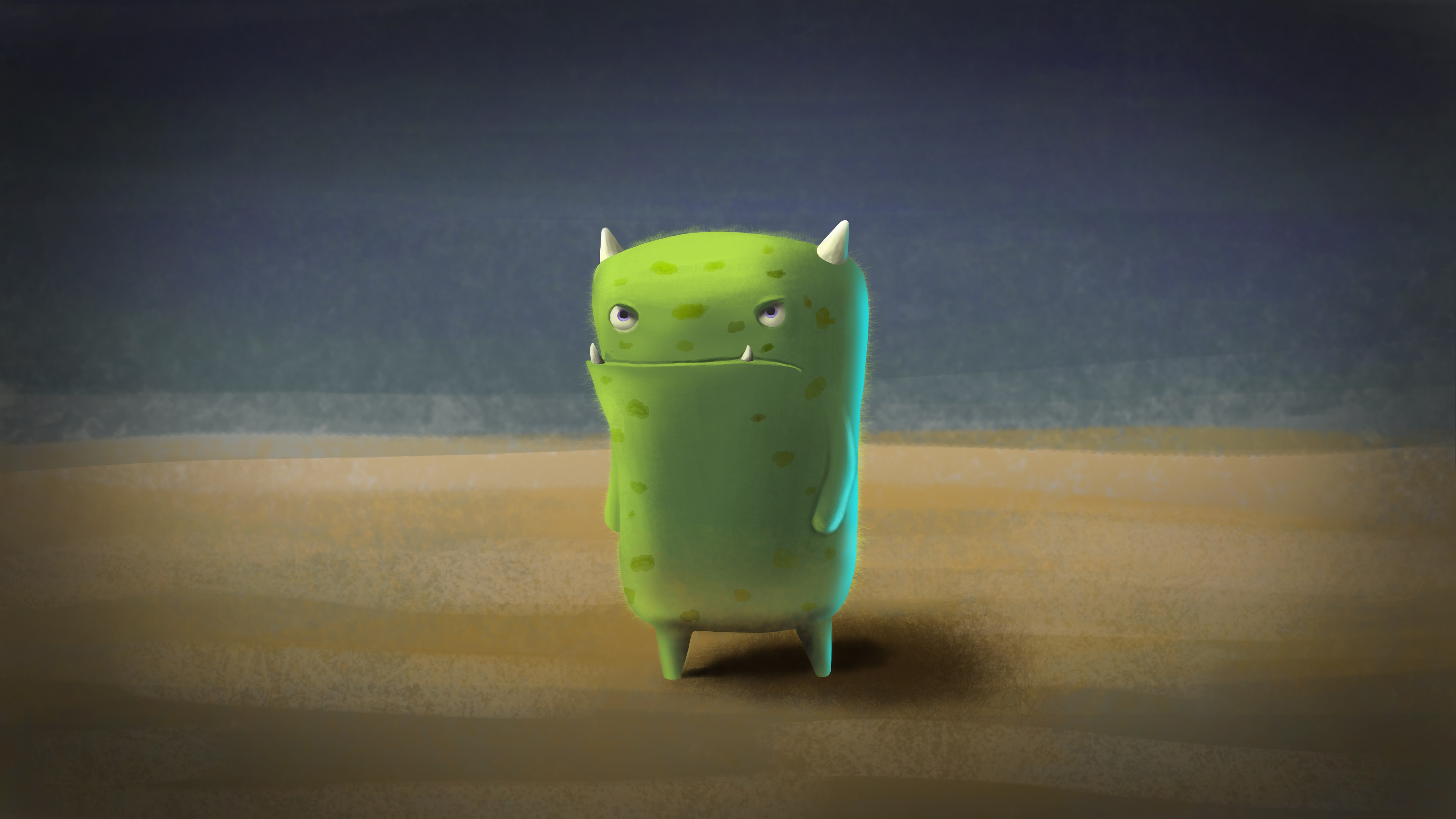 ex 3.5 Un petit monstre d'animation par Ben Broceli