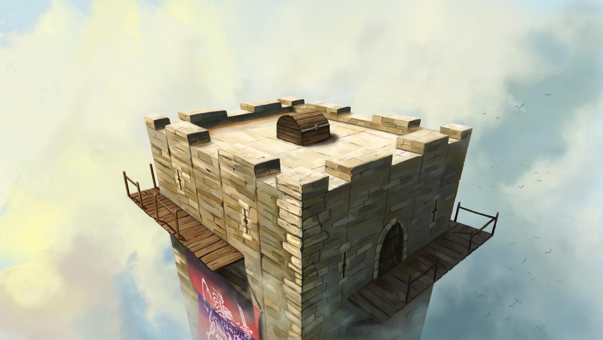 Tour de guet par AlexSuperDark