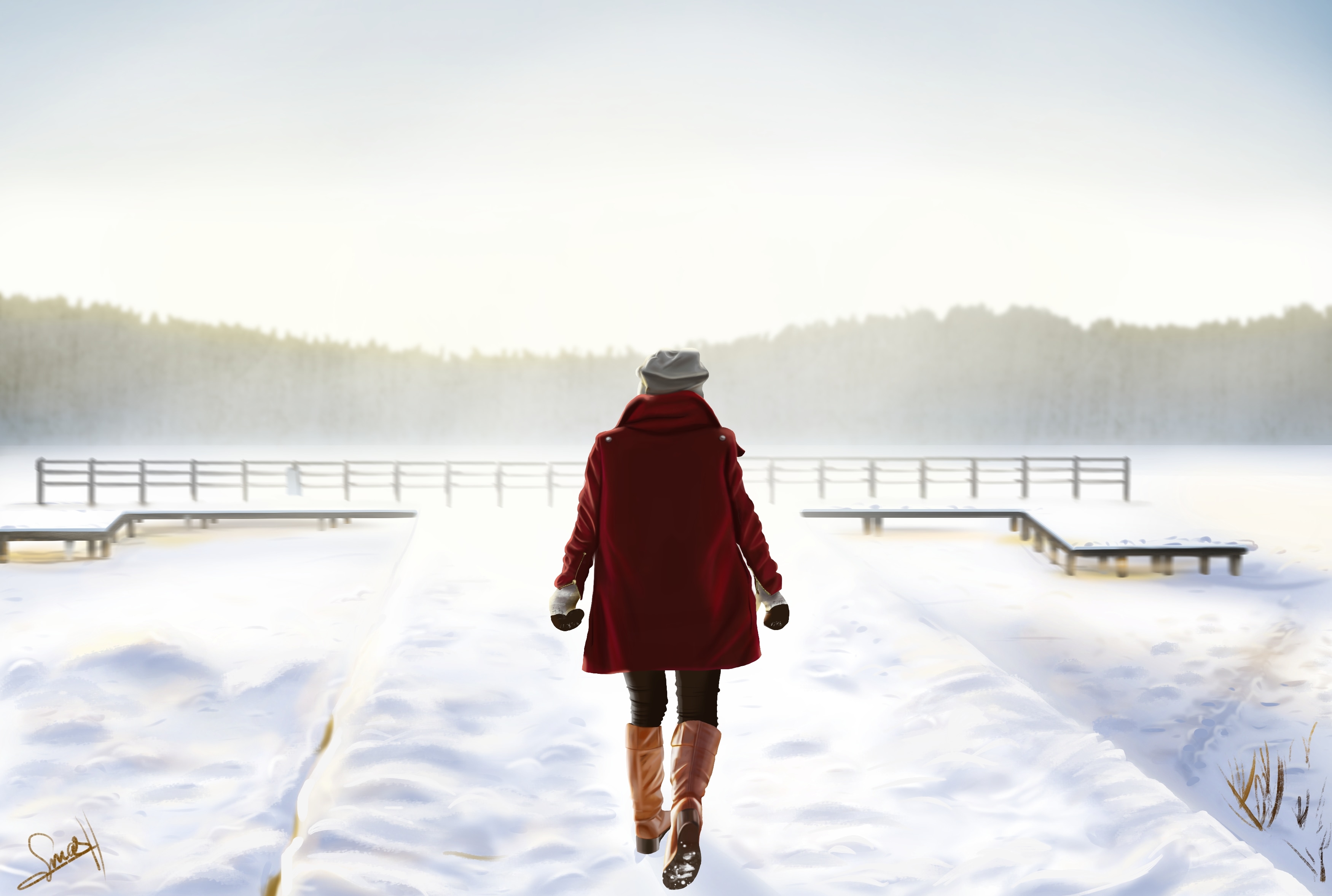 Aux premières lueurs de l'hiver par smash_no_jutsu