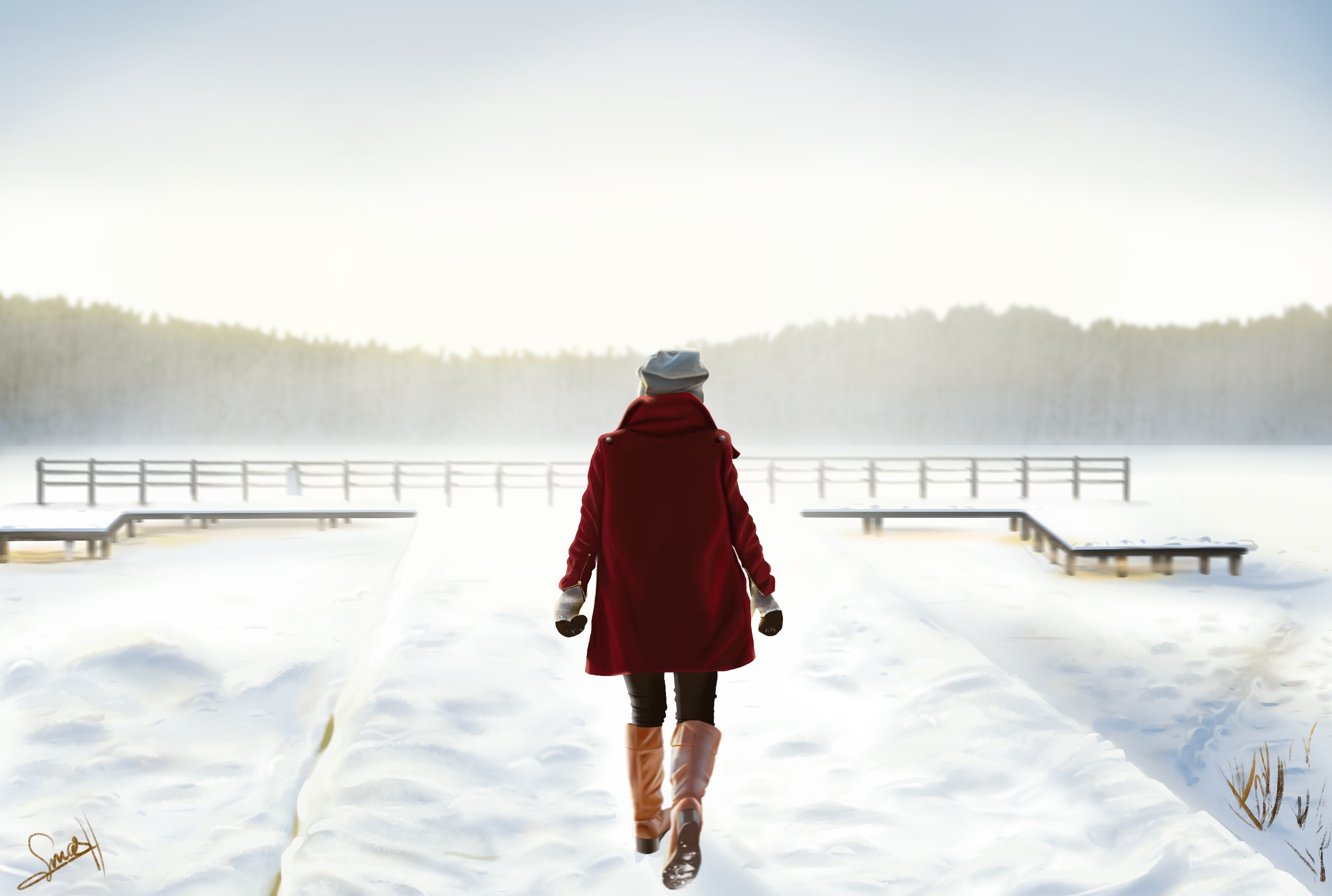 Aux premières lueurs de l'hiver par smash_no_jutsu