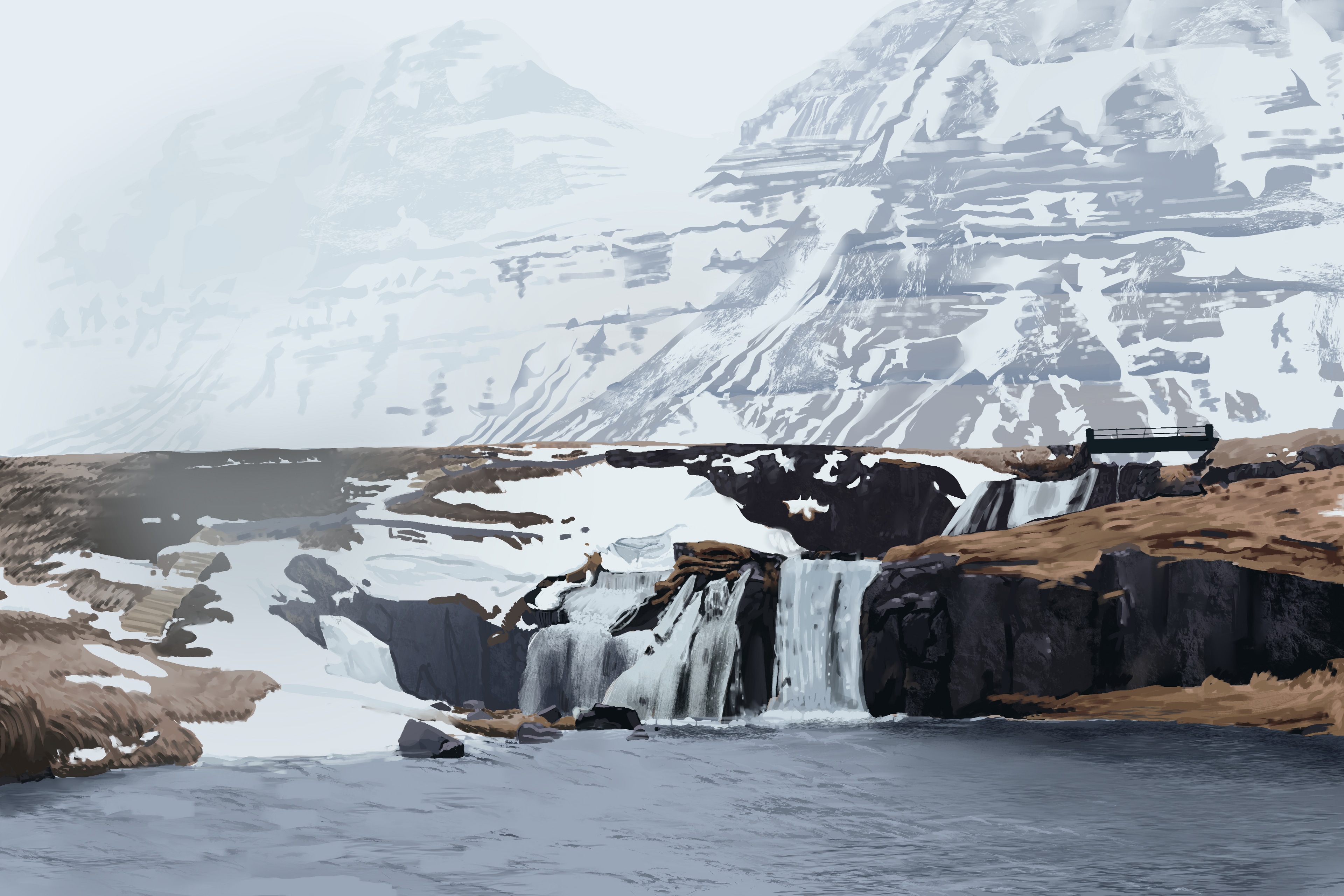 Exercice Lasso : Montagnes par BlueHagane