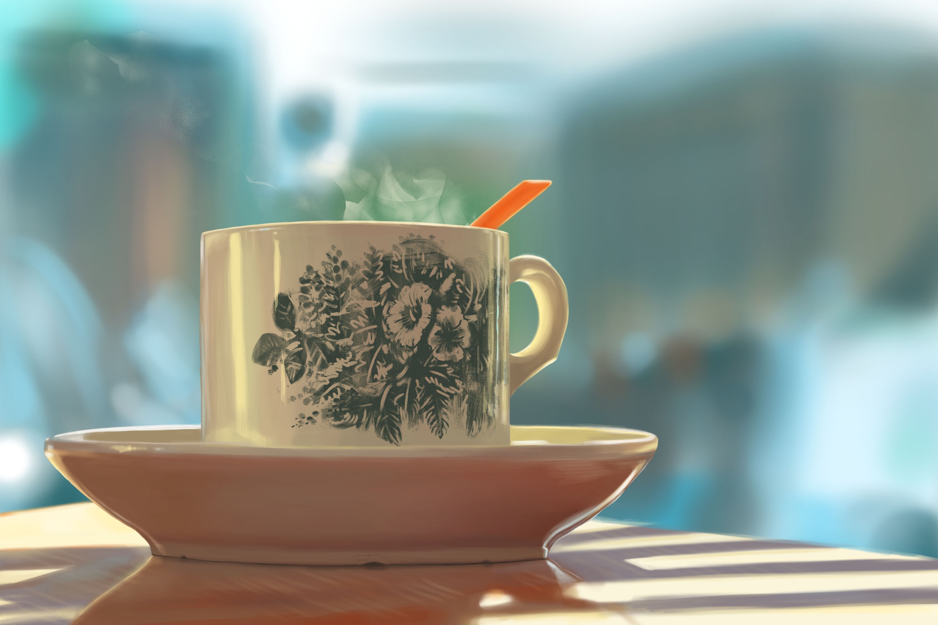 la tasse de la souffrance... :) par LAM
