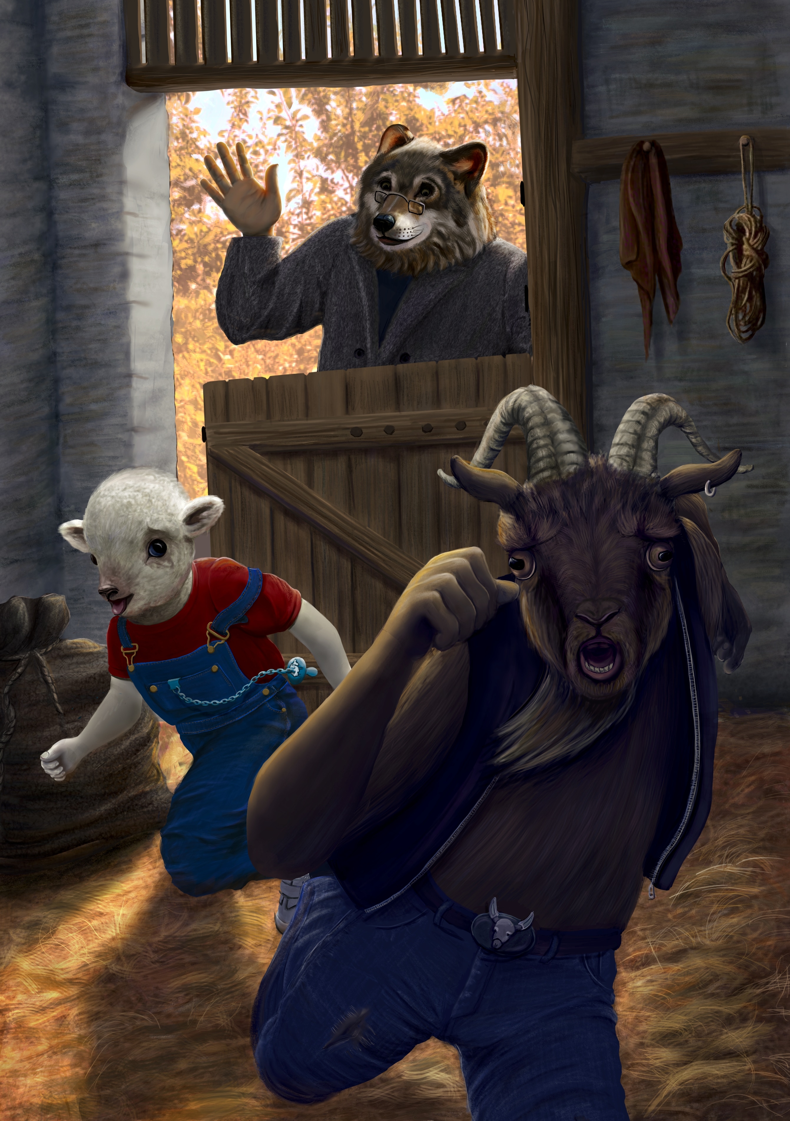 TRIANGLE de KARPMAN "Fuyez !" par Natura