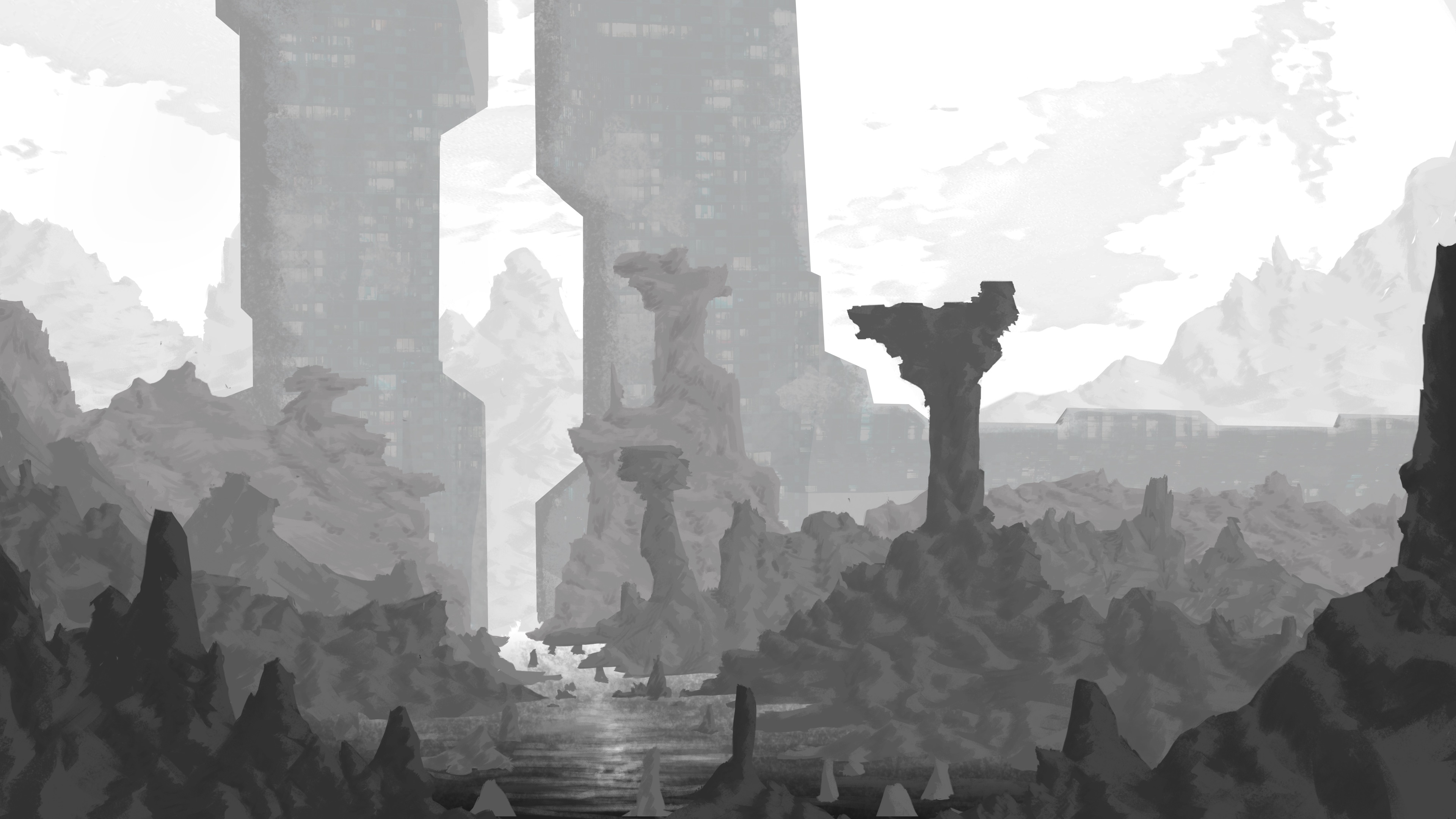 SKETCHING _ ENVIRO par Baptiste