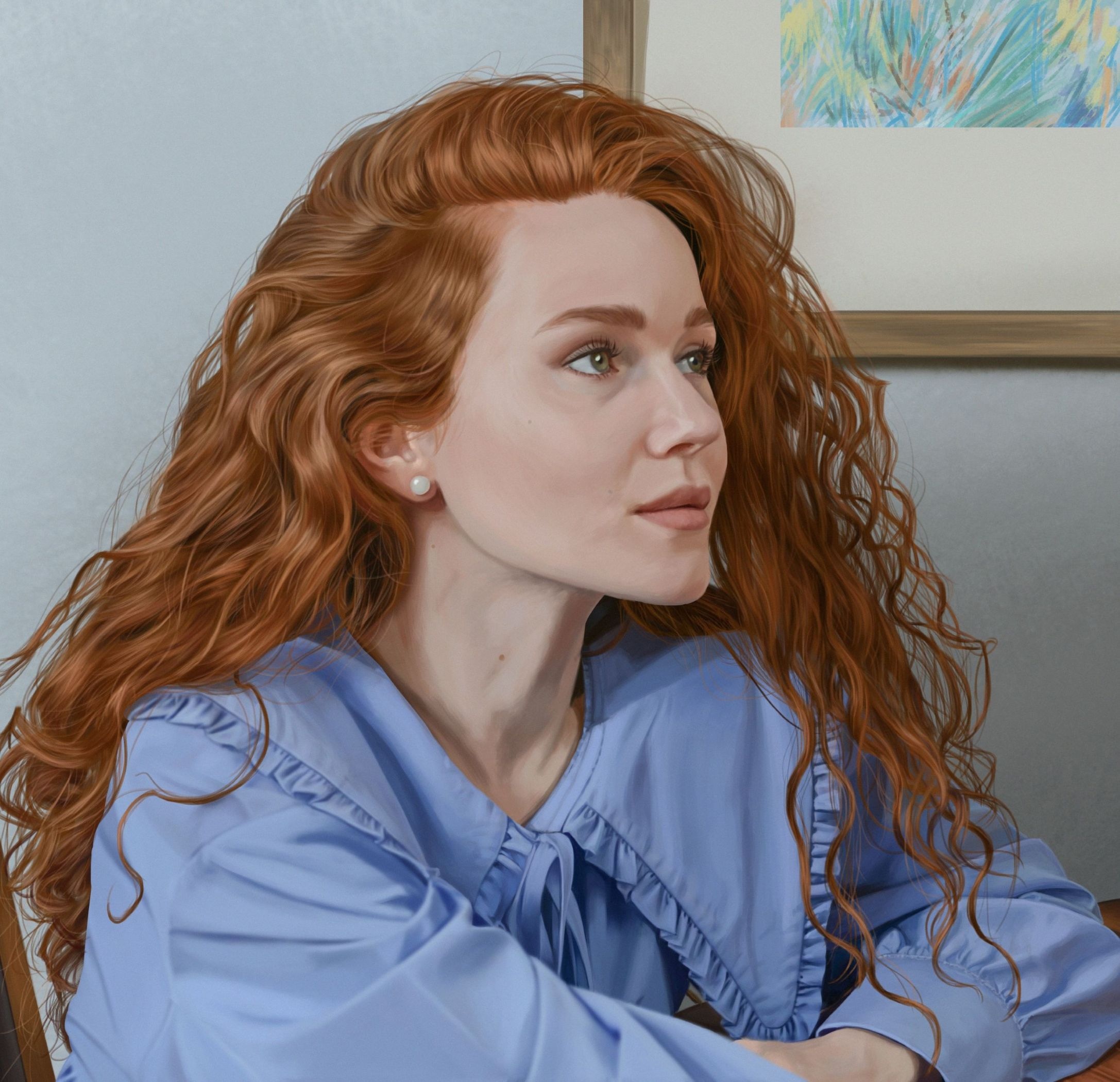 Etude portrait - Partie 3 par Maja