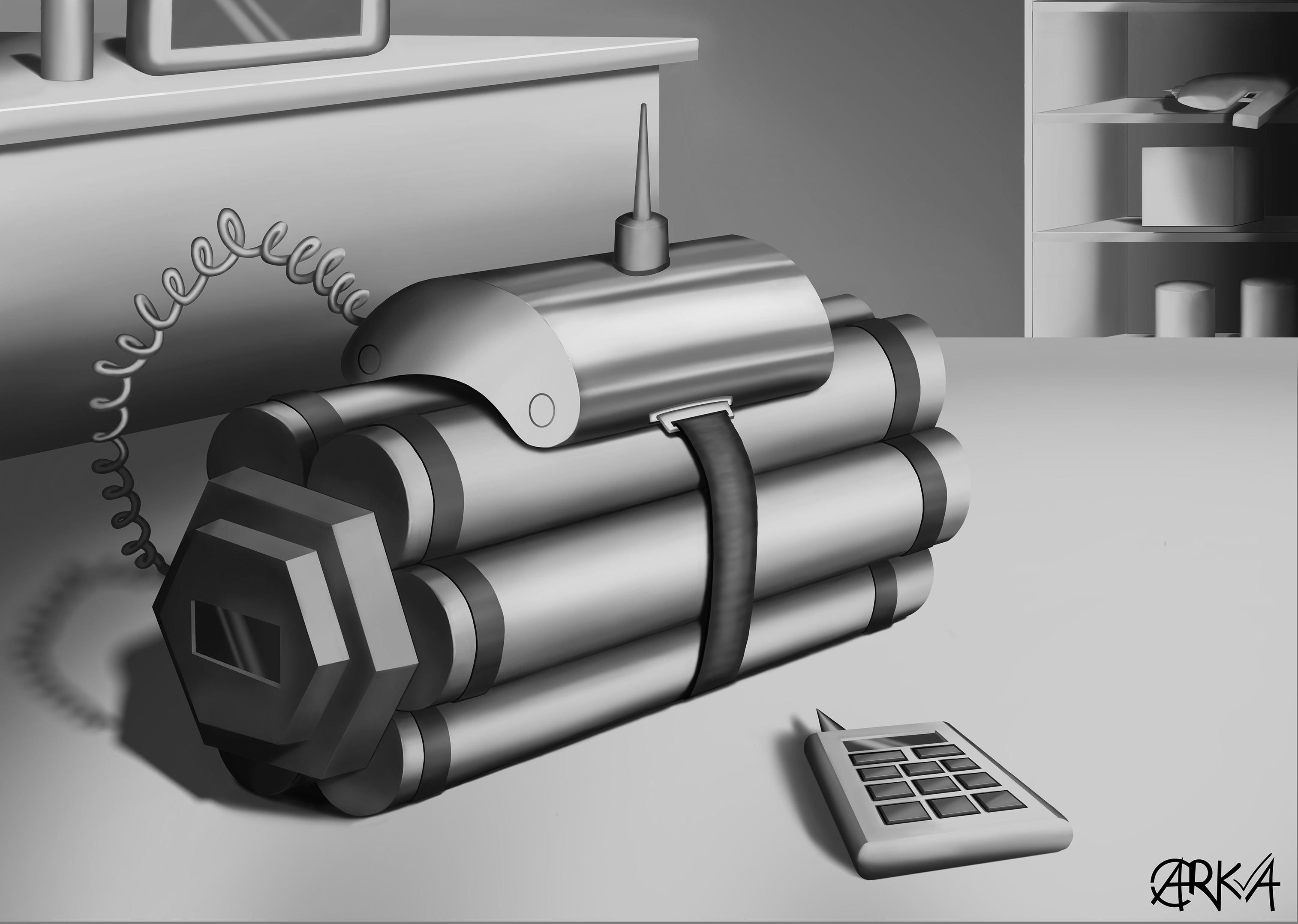 Chapitre 4 - Exercice 4 - Croquis personnel + valeurs par Arka