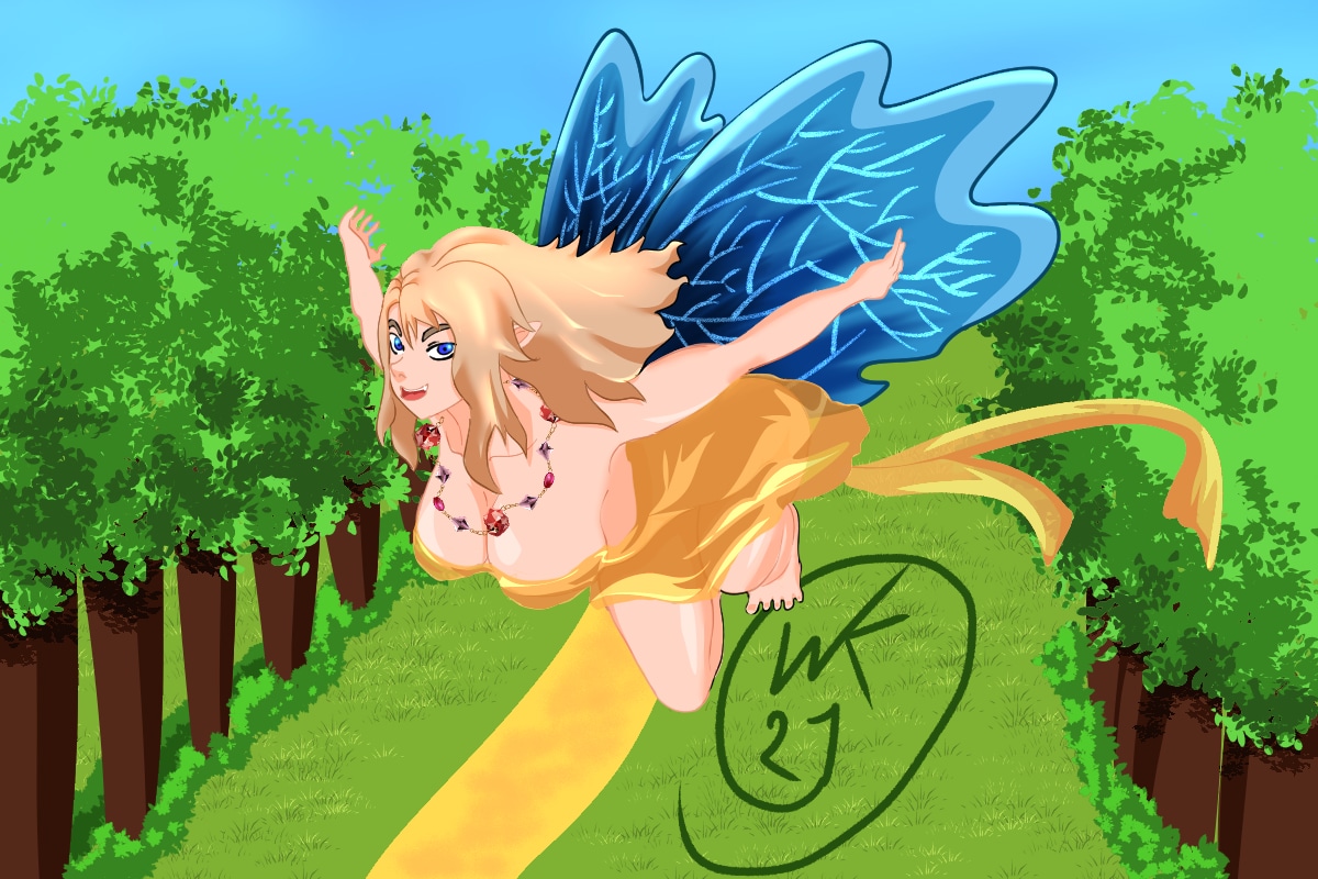 A Forest fairy par WadKab21