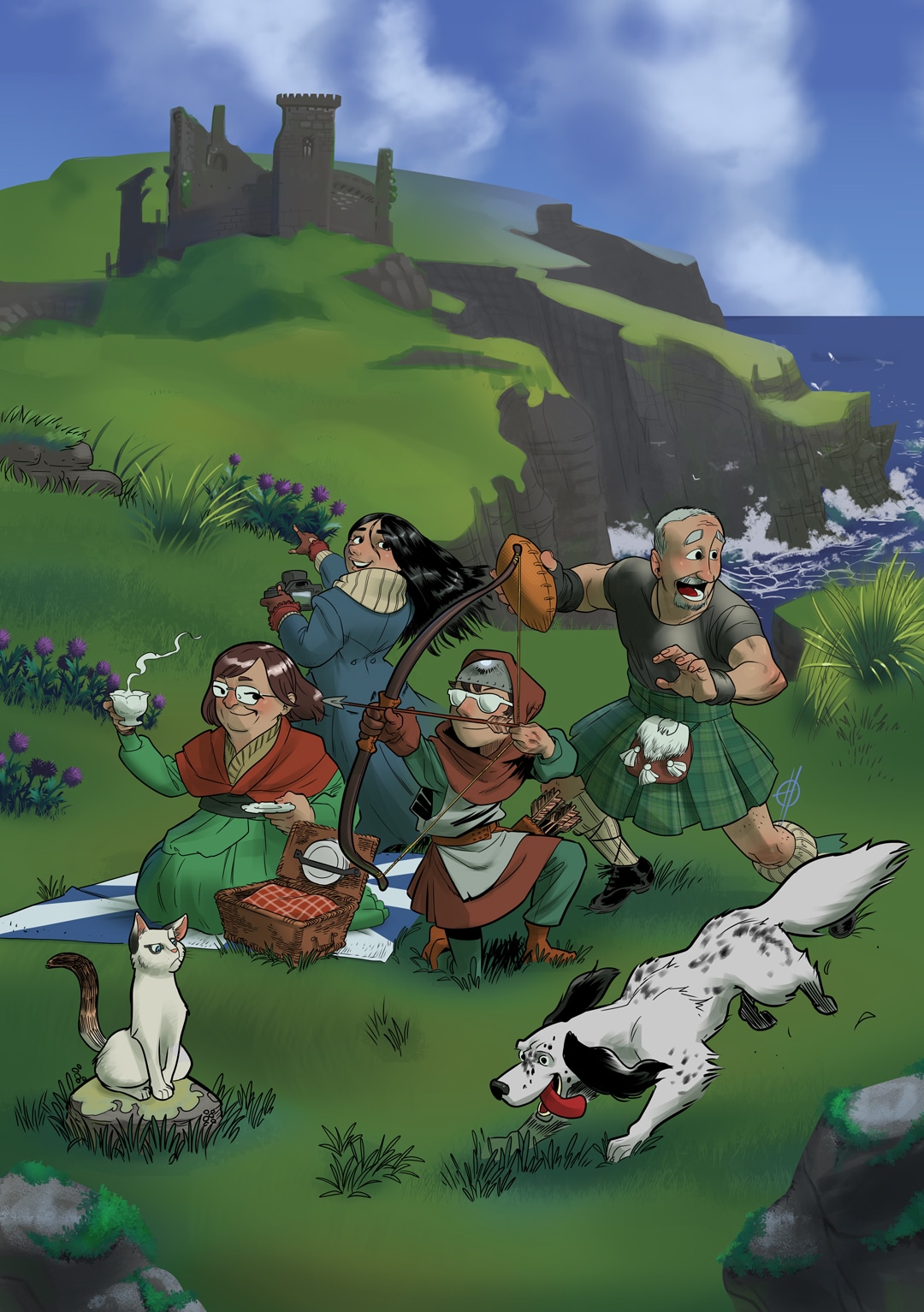 Voyage en Ecosse par Horlod