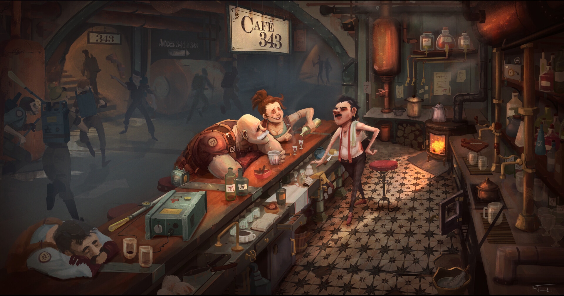 Café 343 par Billou