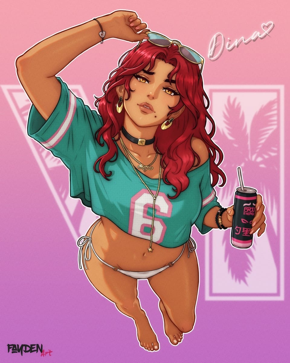 Cover girl GTA 6 but it's Dina par Fayden
