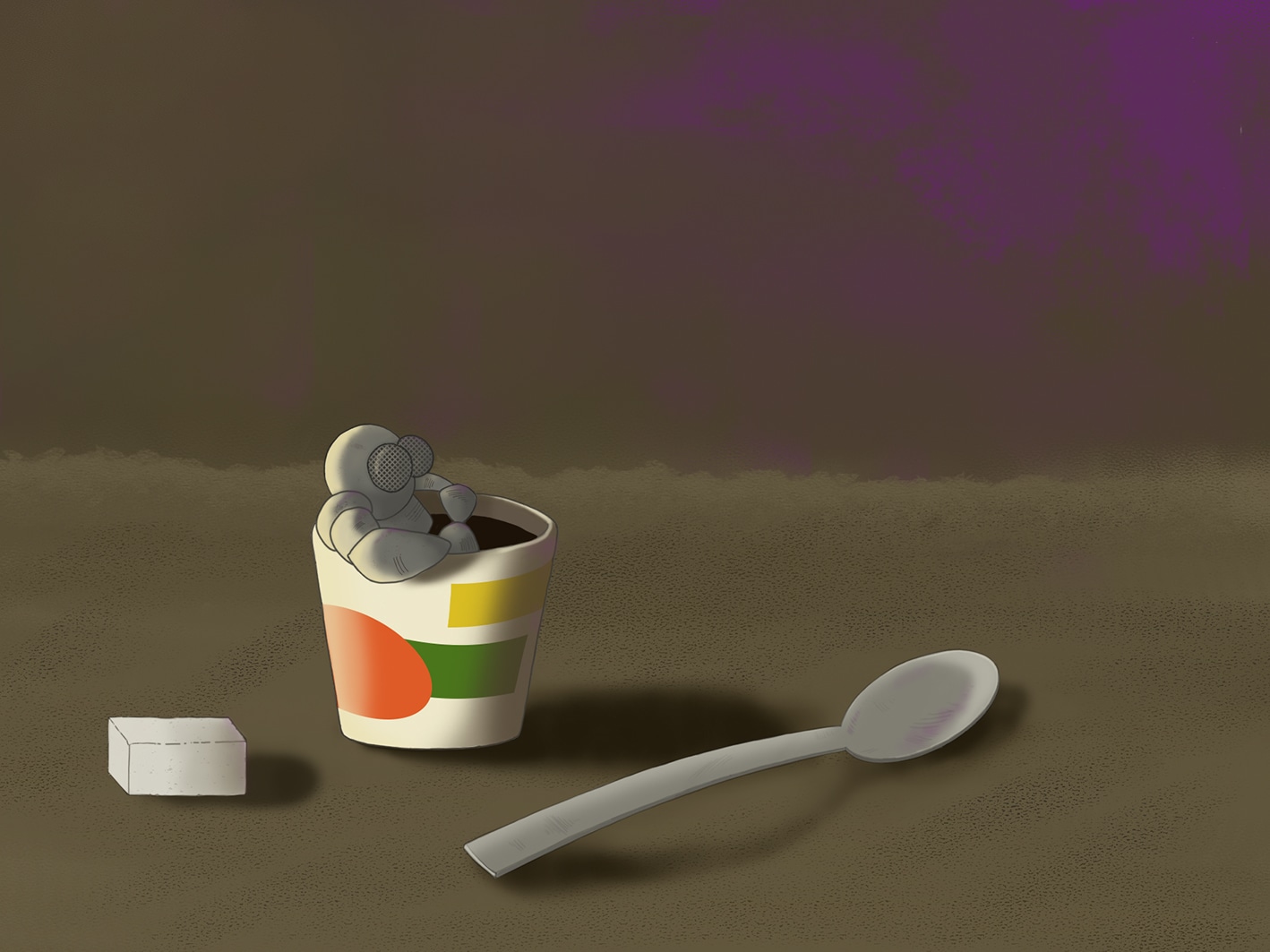 Last cup of coffe before the end of the world par mahartin