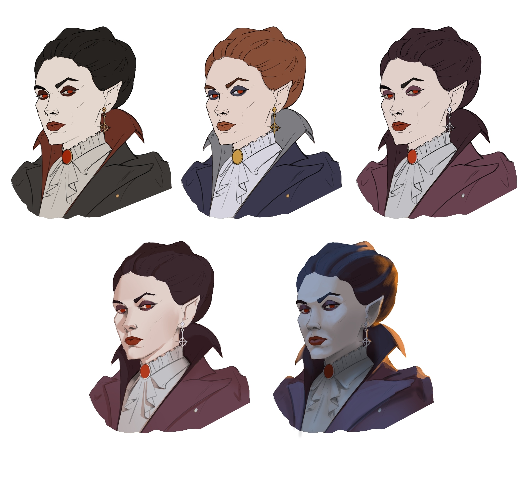 Portrait Vampire par DavB