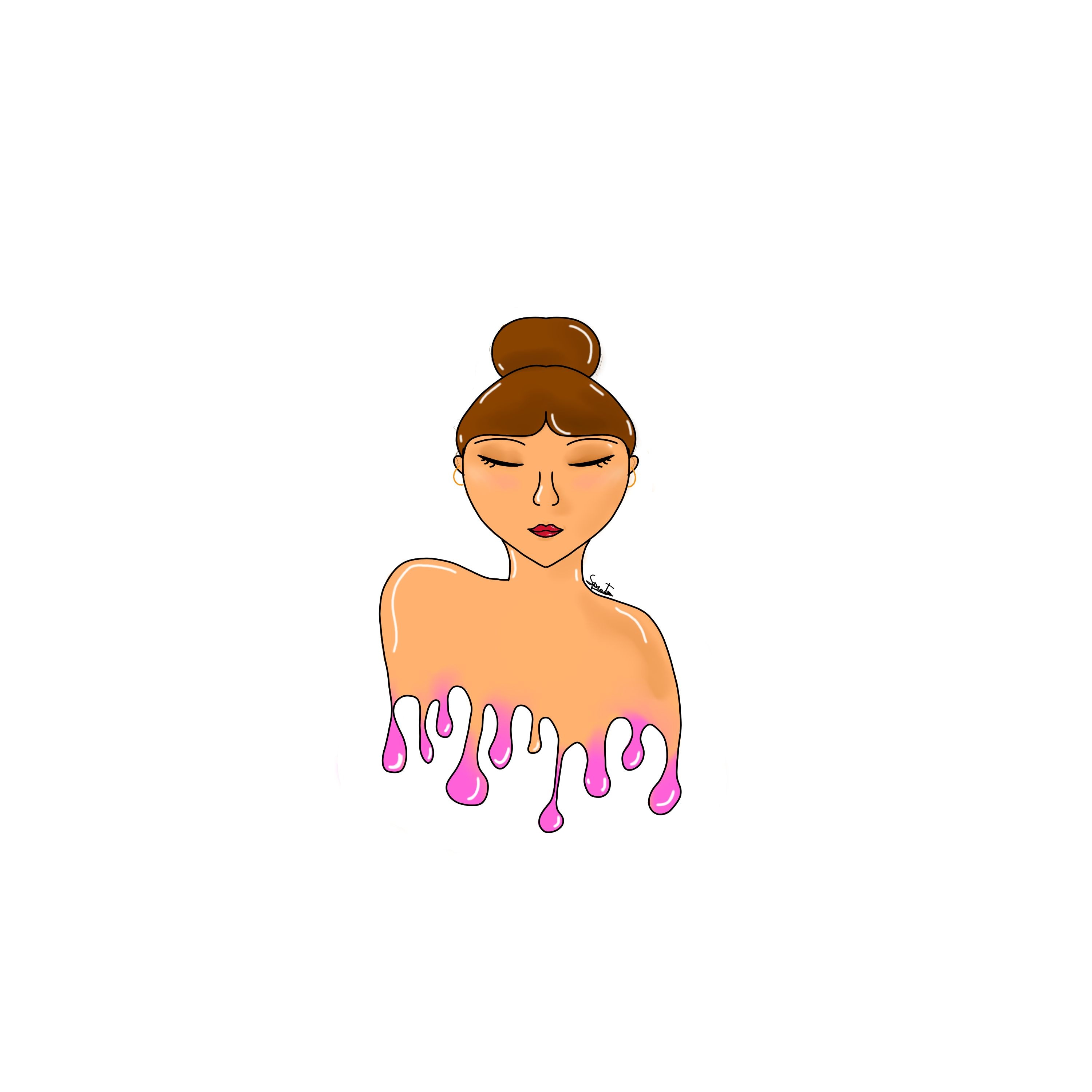 femme par Emma le poulpie