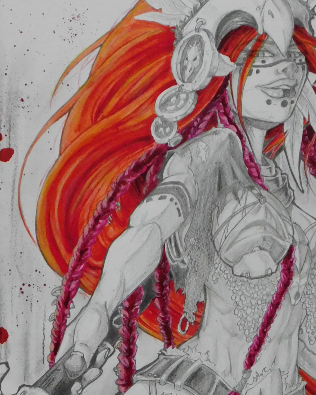 Fille corbeau par Sophie