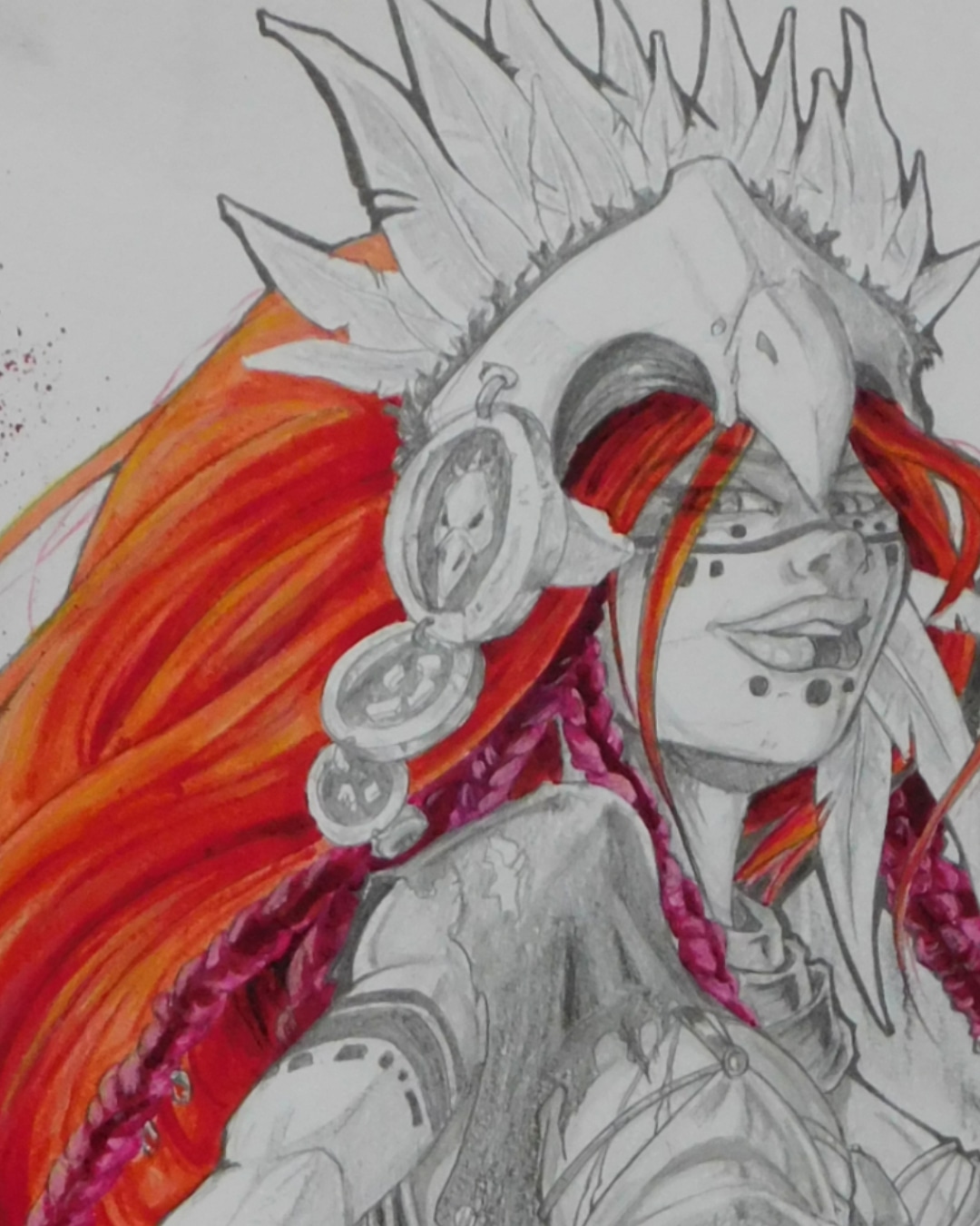 Fille corbeau par Sophie