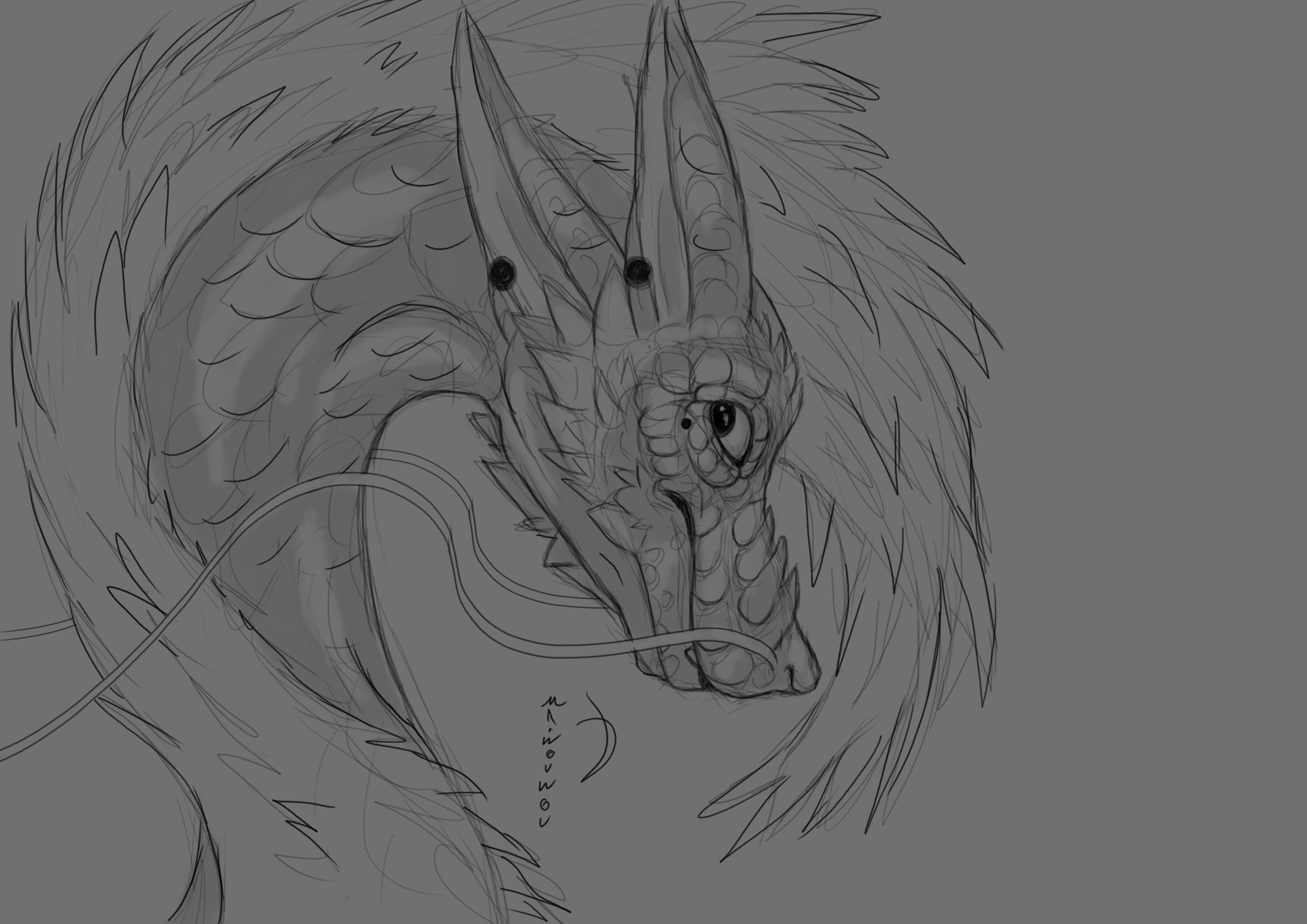 Noodle Sketchart par Mr.Wouwou