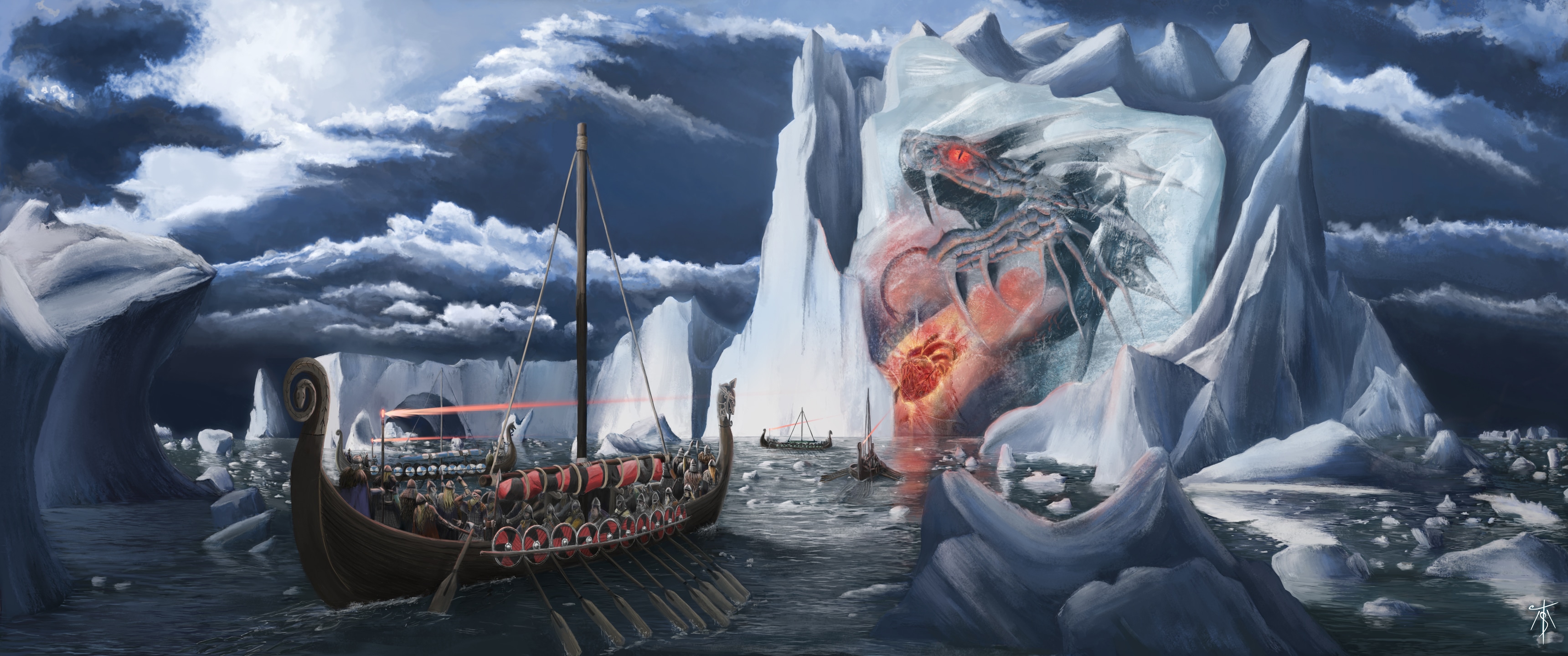 L’iceberg de Jörmungandr par Taliesin