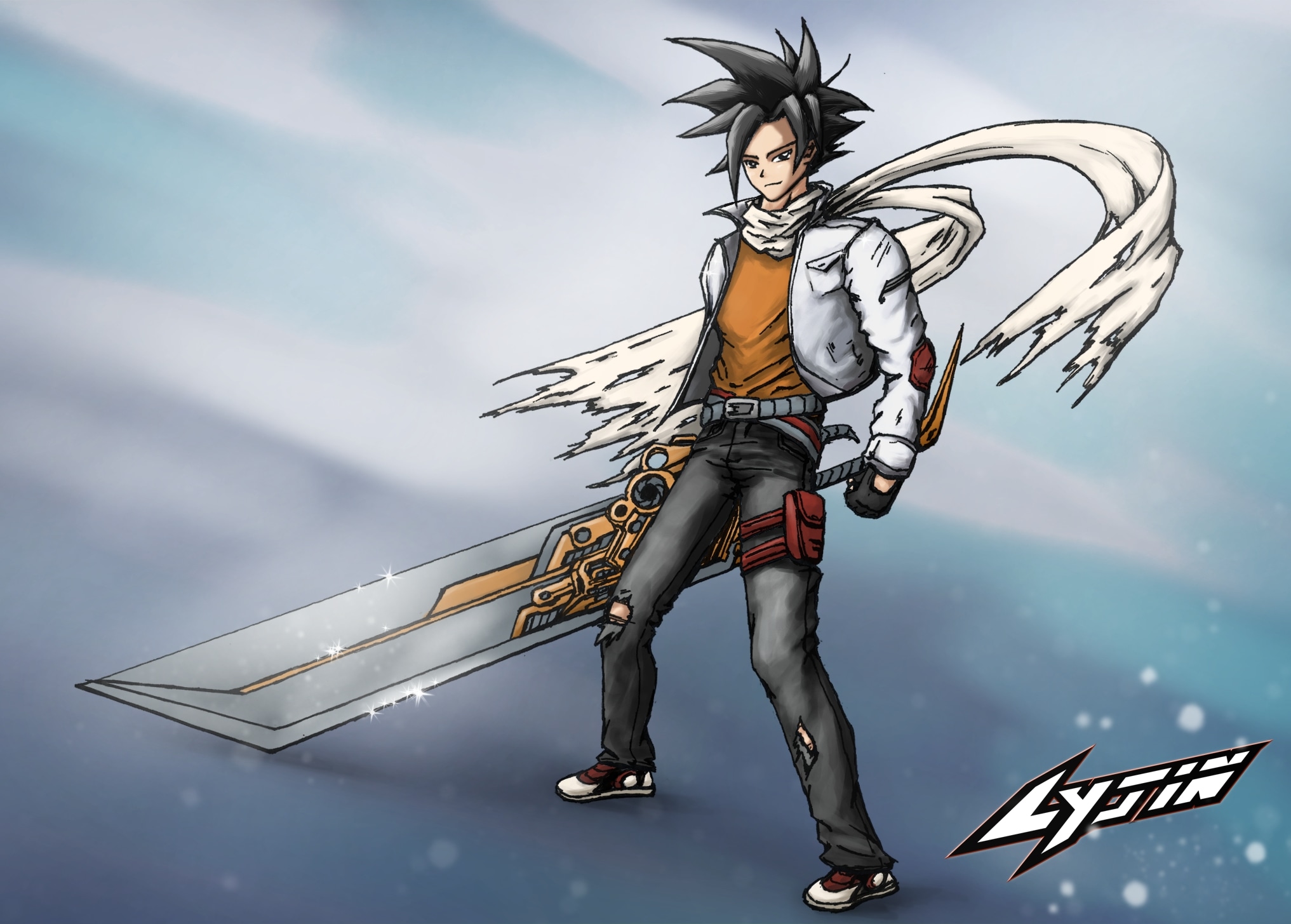 Worn scarf par Lyjin