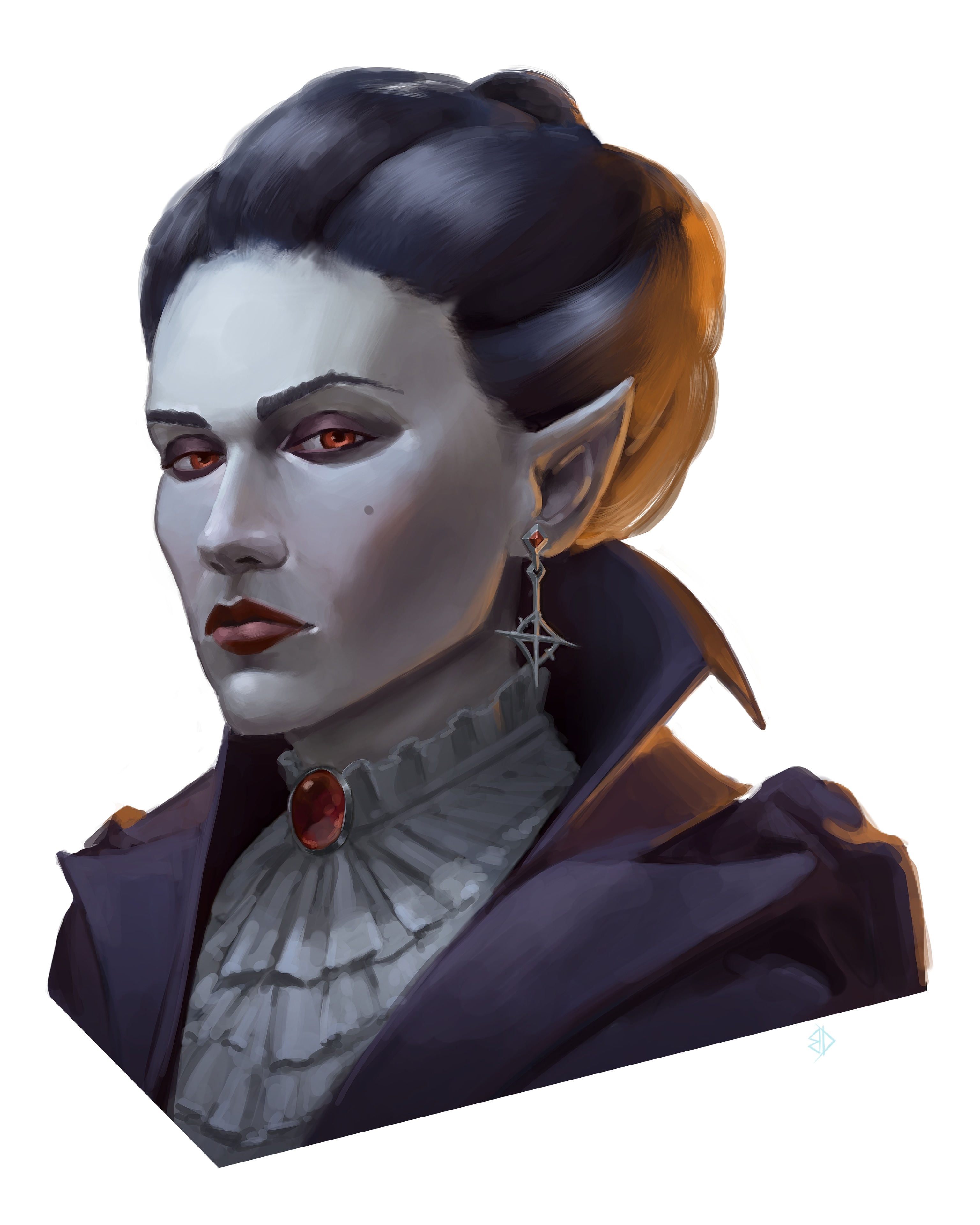 Portrait Vampire par DavB