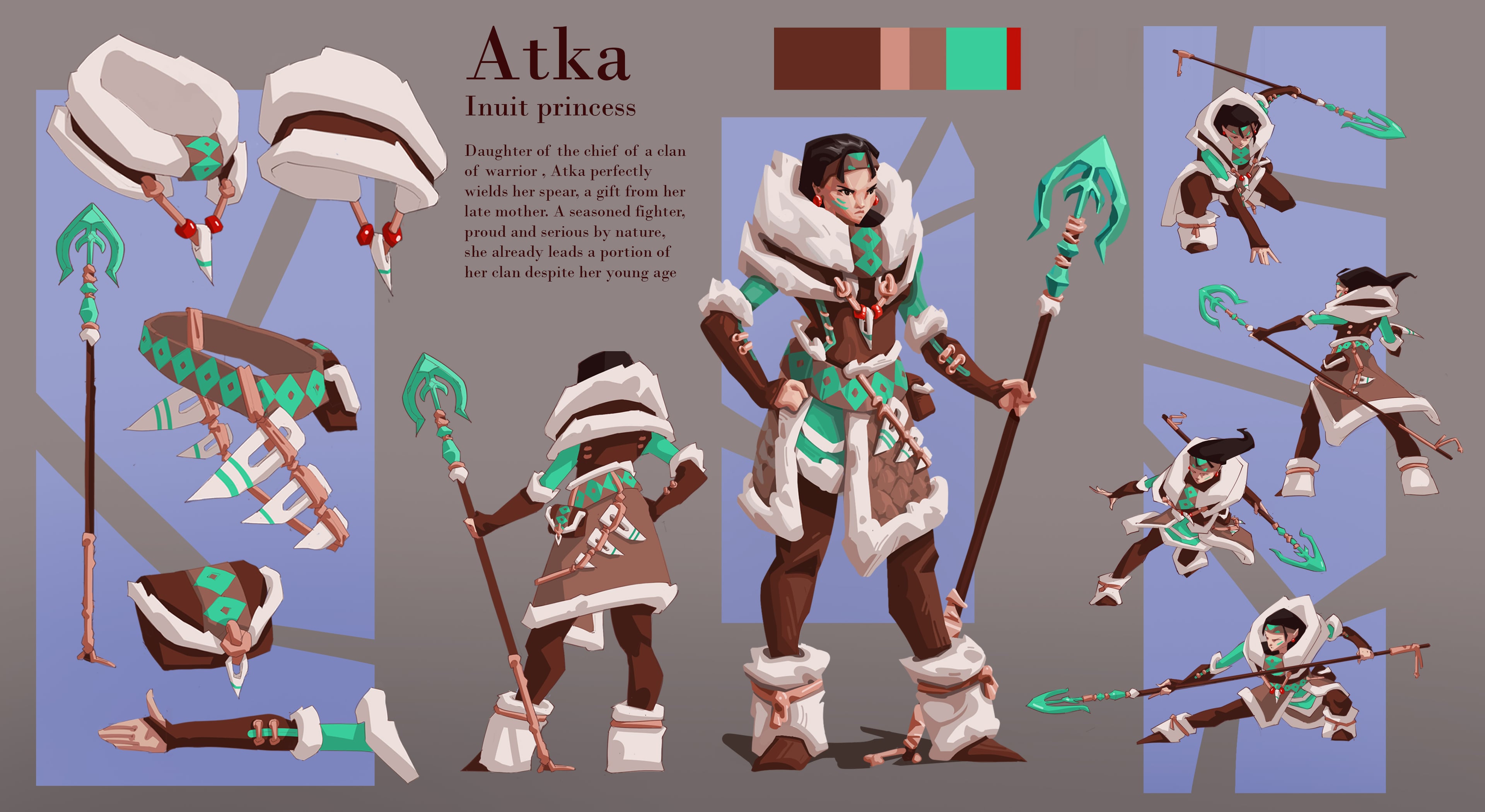 Atka, the inuit princess par Acrimus