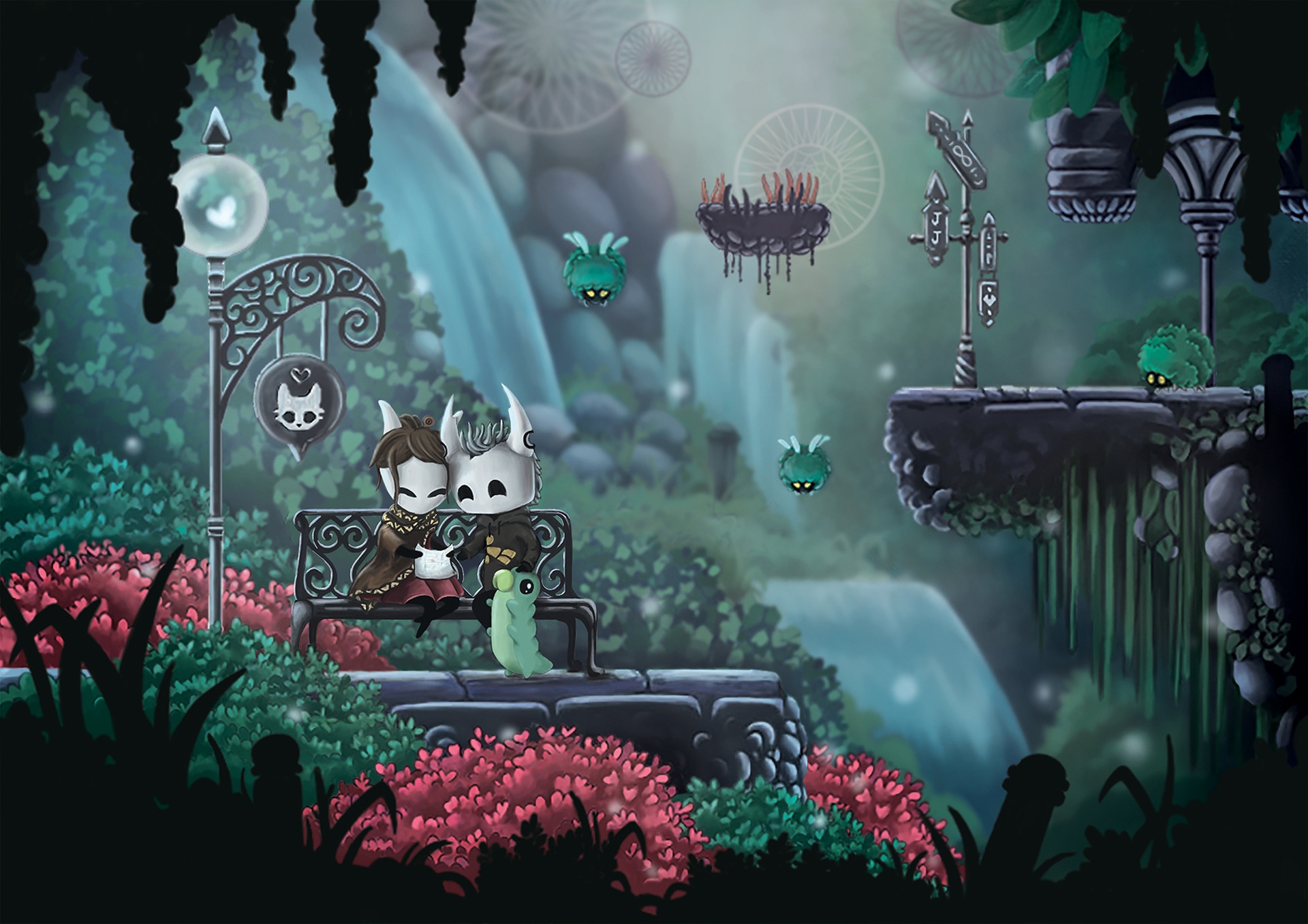 Perso - Fan Art Hollow Knight par Kyrra