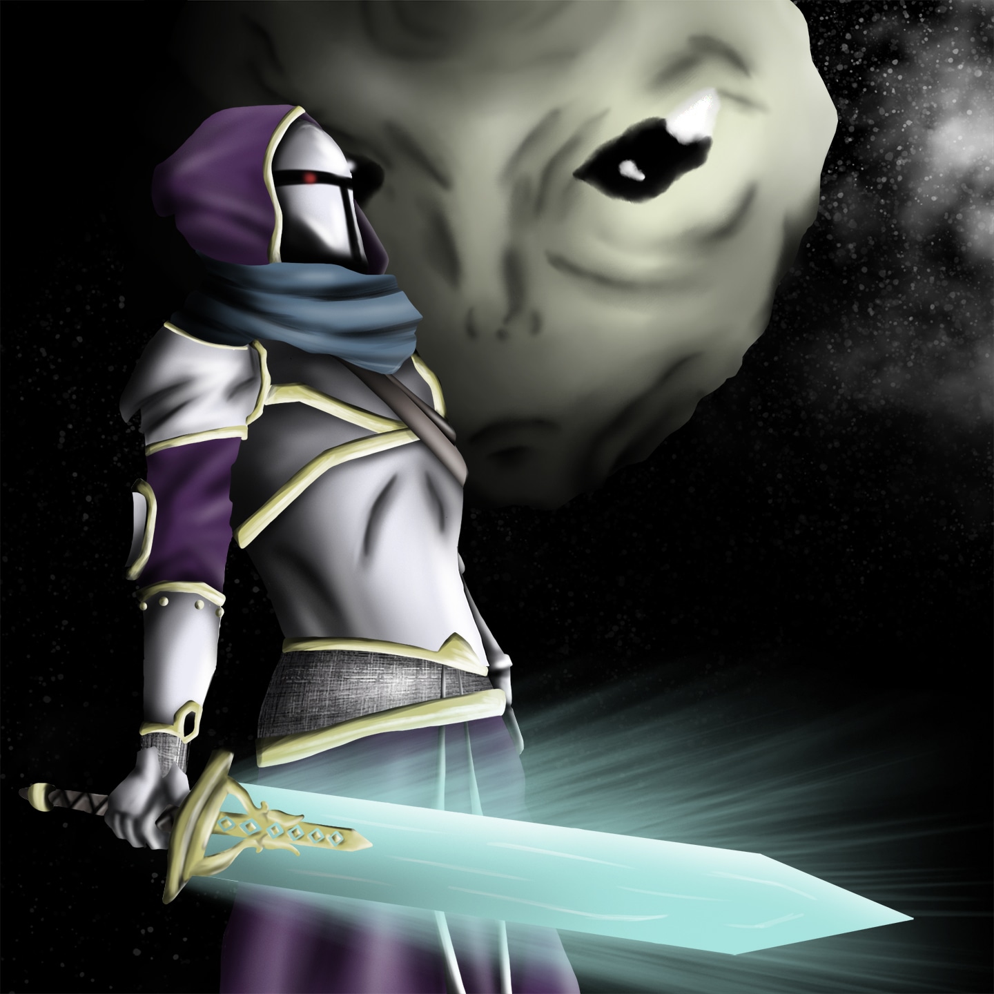Digital Painting fin de partie 1 par Etiennaze