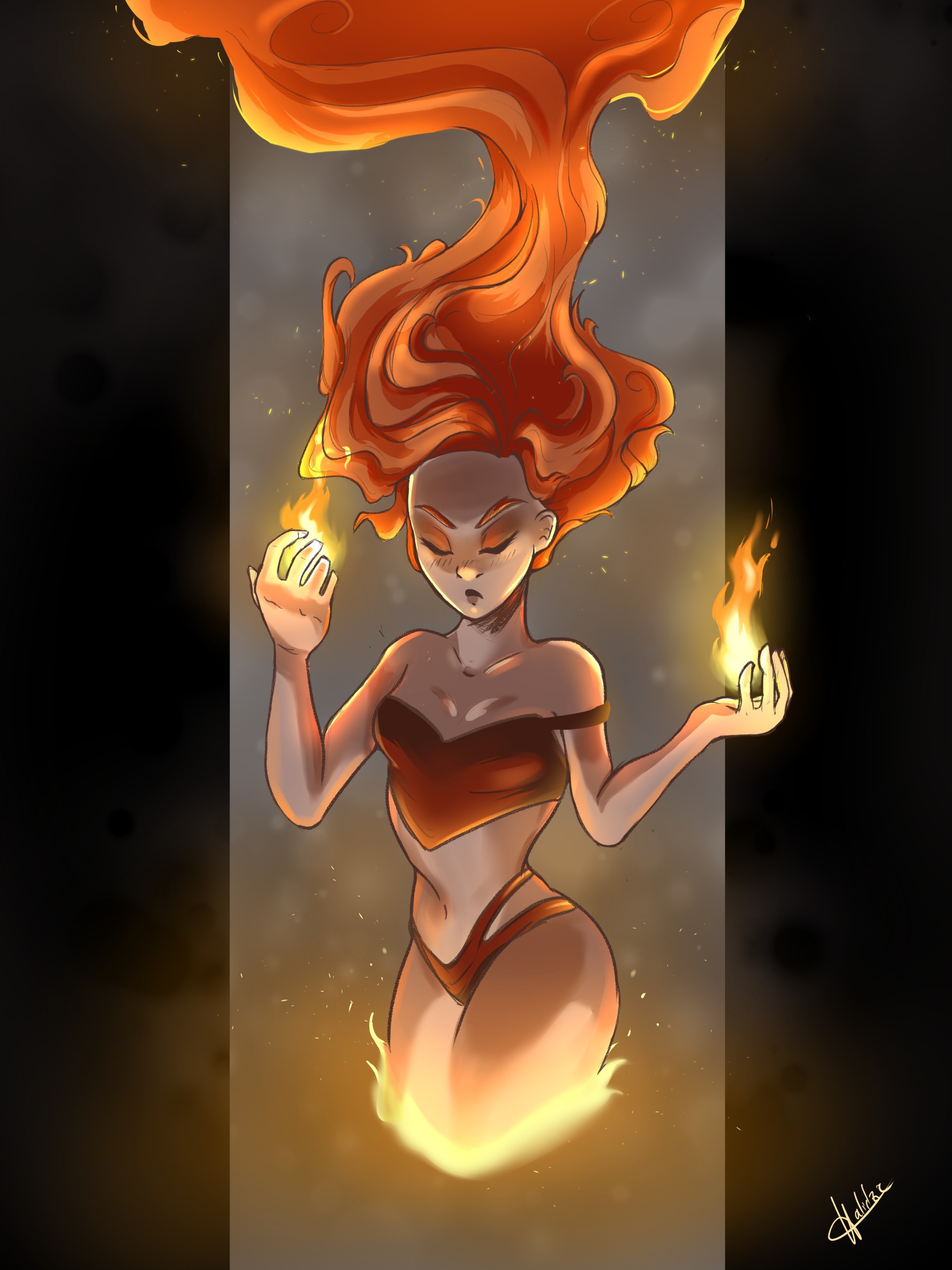 Hot and Cold challenge par Elwinnah