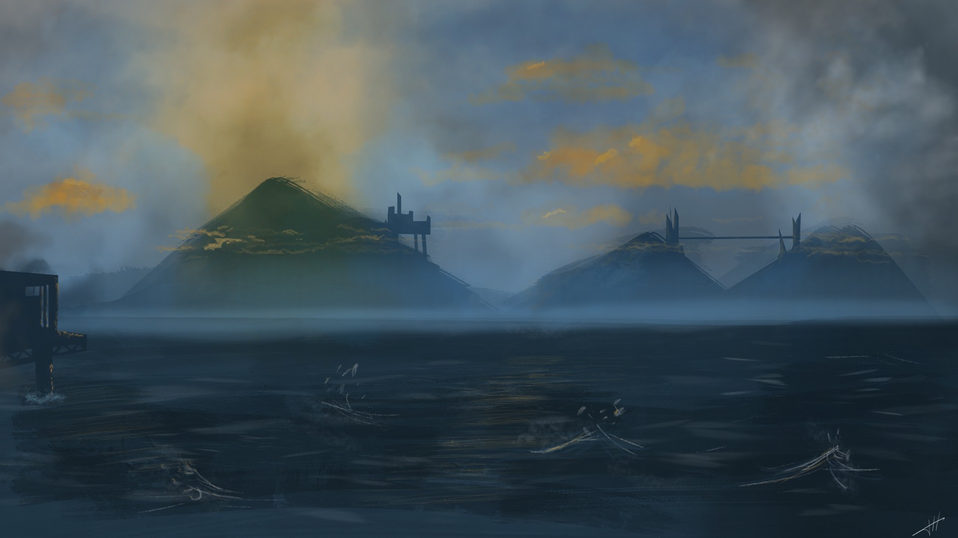 First digital Art par Paco Painting