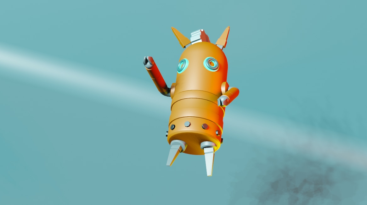 Robot Spartan par fish