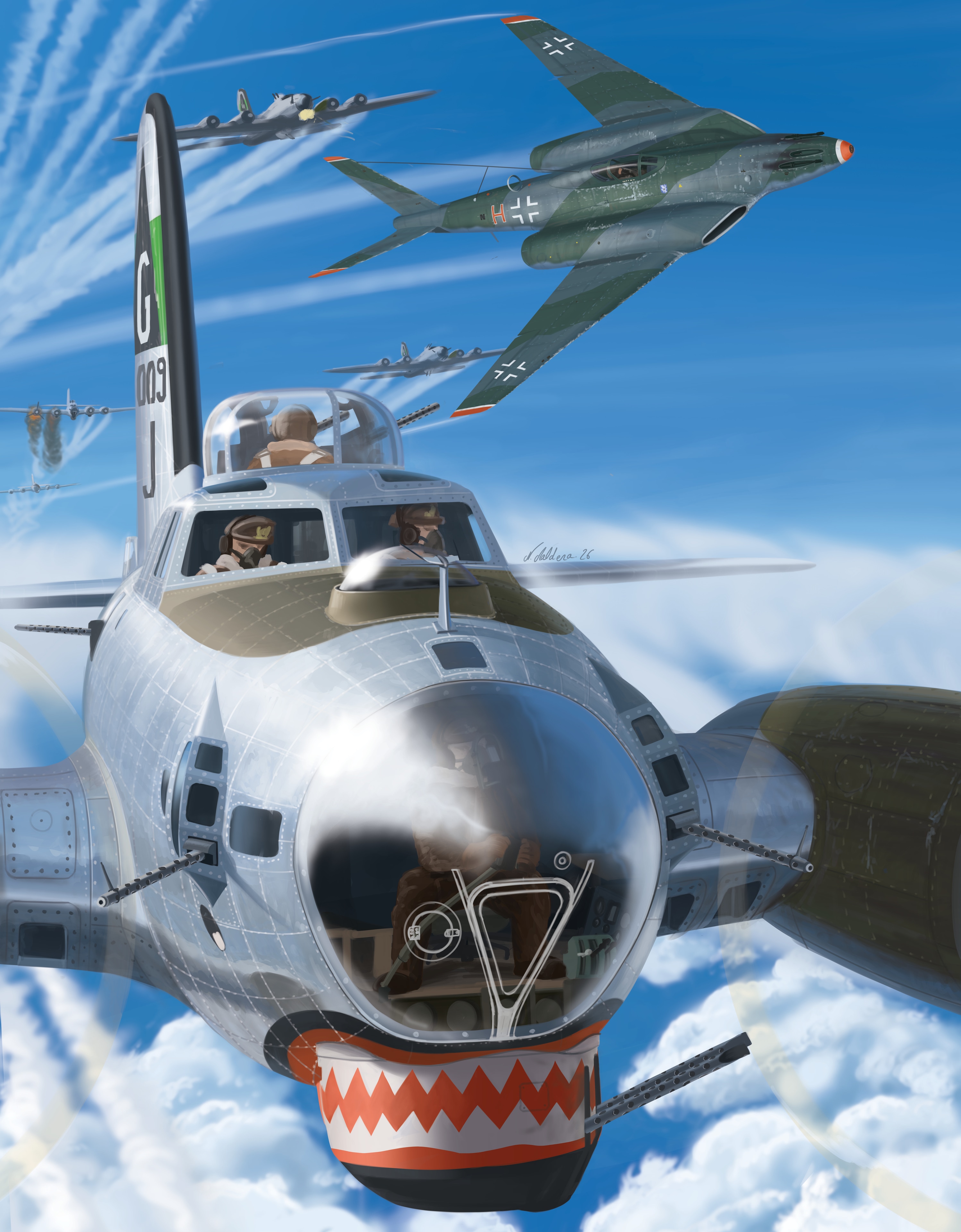B-17G 'Flak Eater' par Nikausse