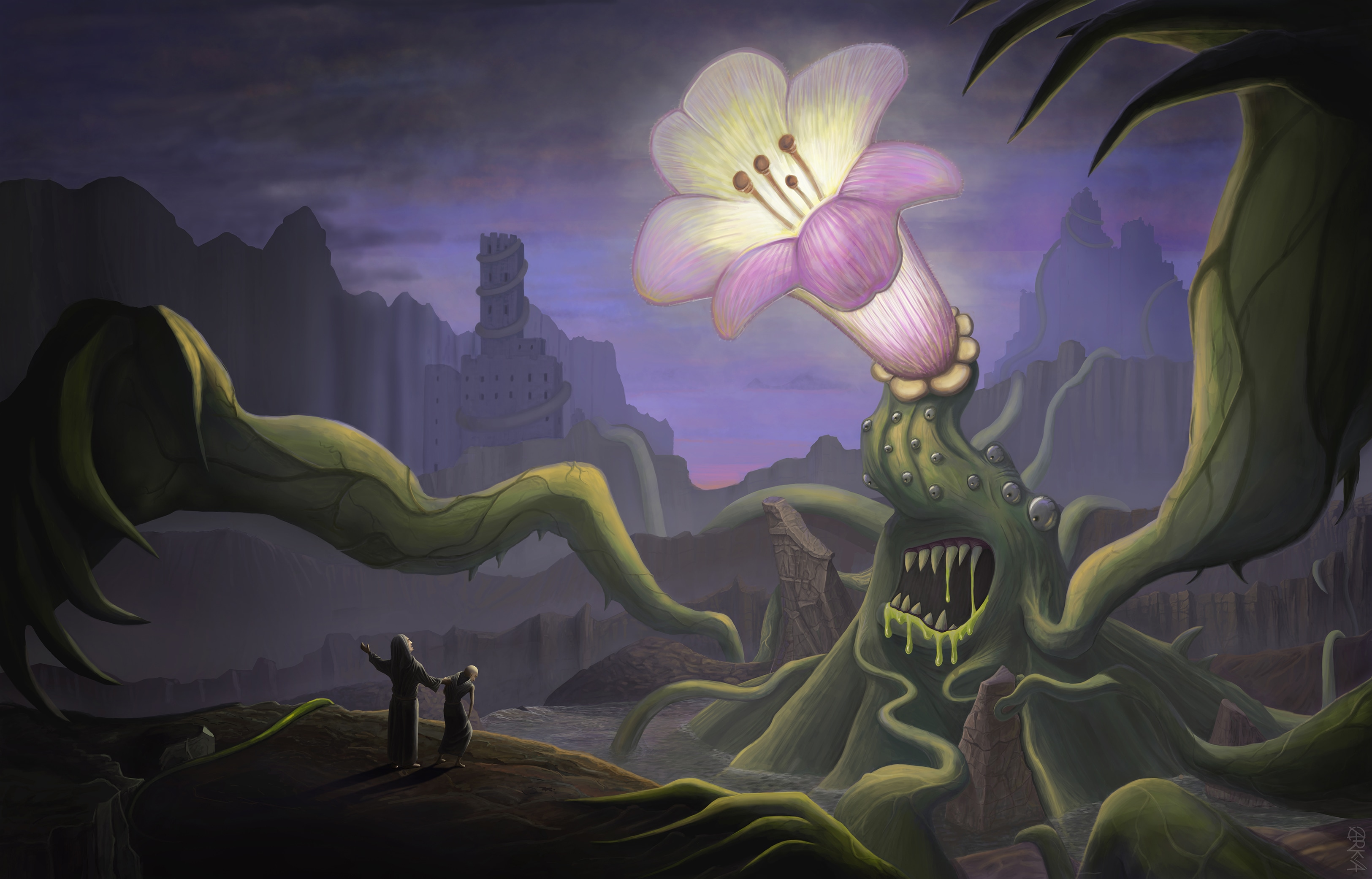 EXERCICE 4 - CHAPITRE 10 : La fleur géante par Arka