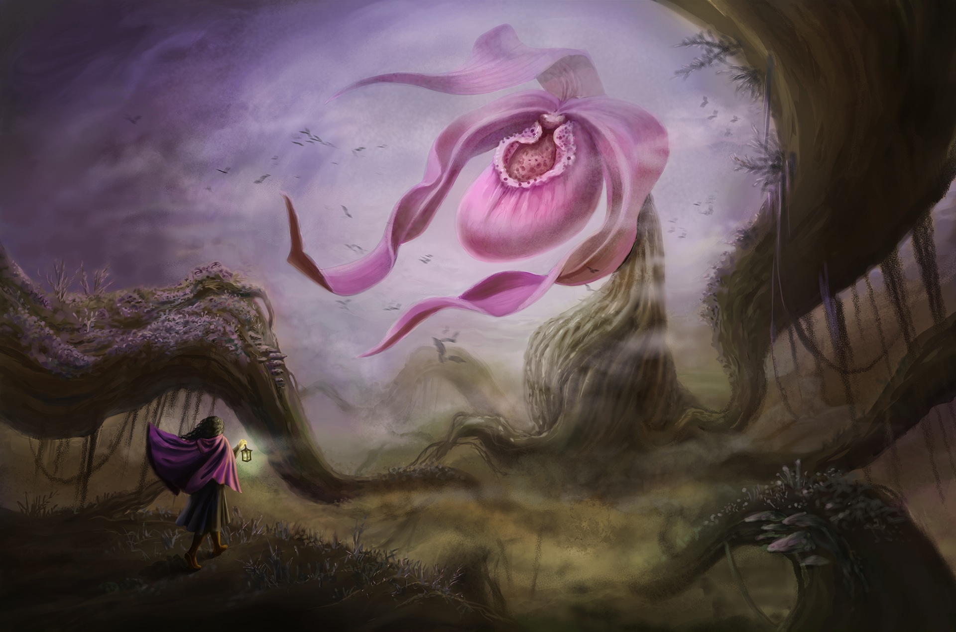 Environnement fantasy par Caro