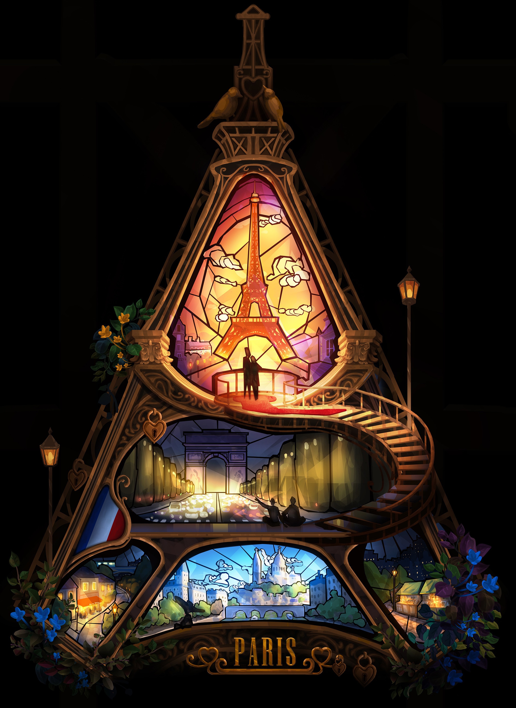 Triptyques par florent boston