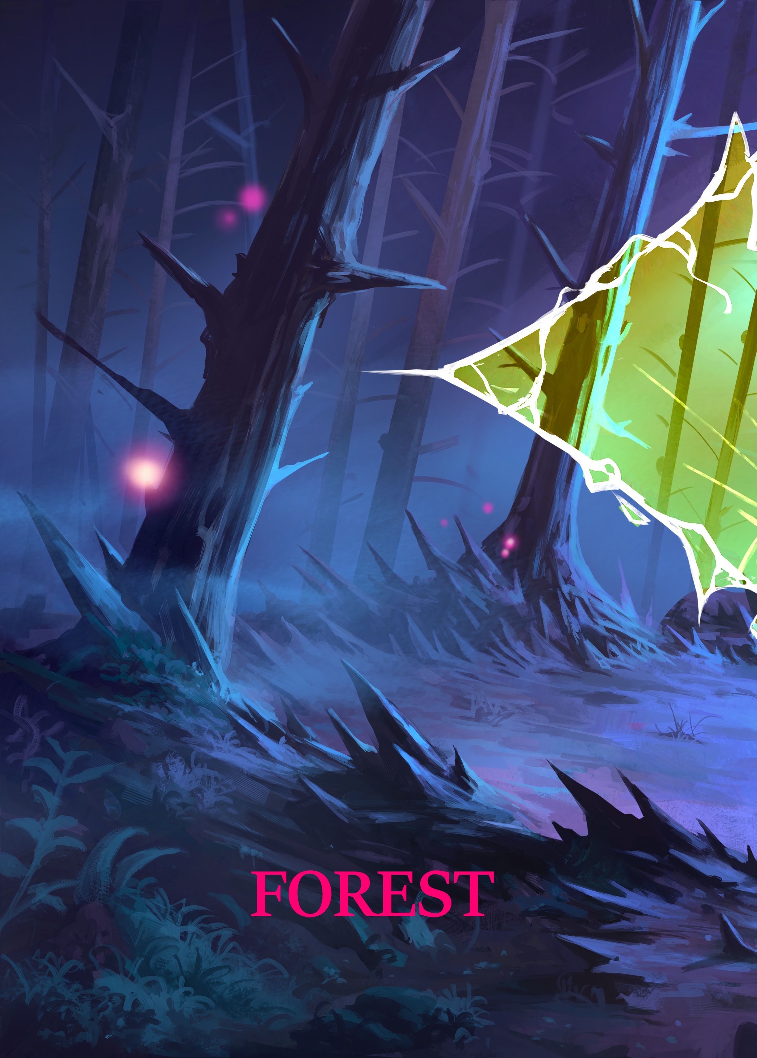 Forêt par white